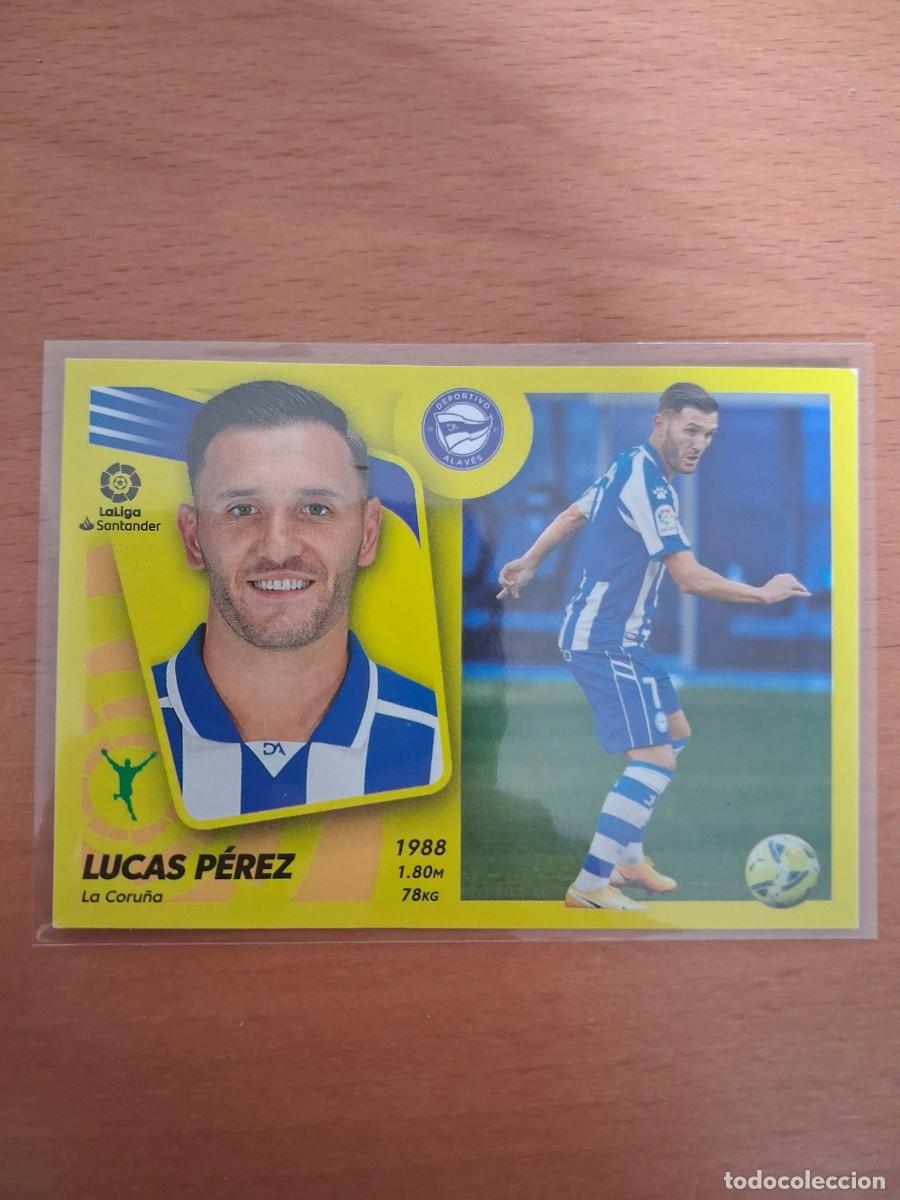 Cromos de F&uacute;tbol: Ediciones Este Liga 2021 2022 21 22 Deportivo Alaves 20 Lucas Perez