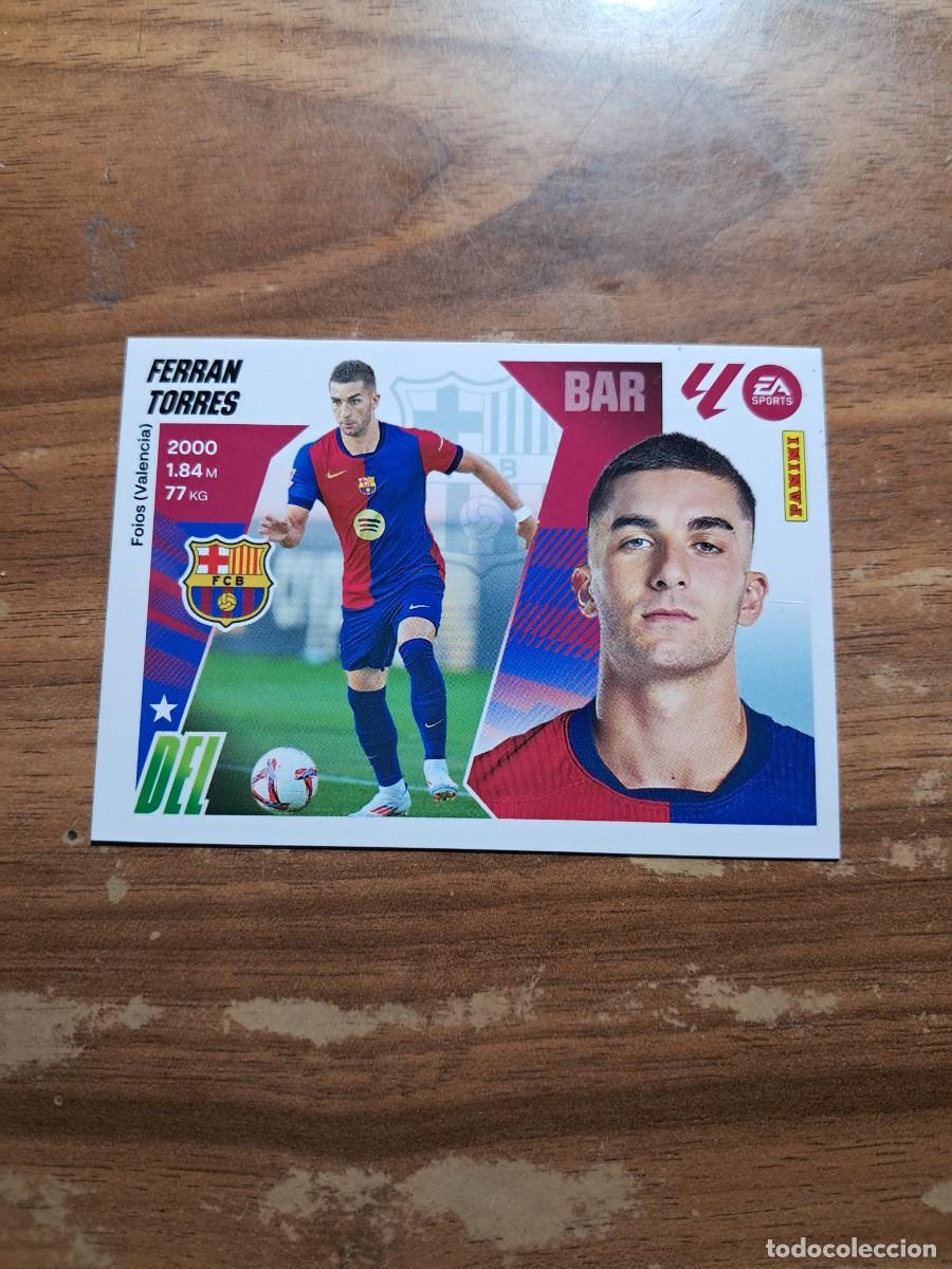 Cromos de F&uacute;tbol: CROMO LIGA ESTE TEMPORADA 25/26: FERRAN TORRES (FC BARCELONA), N&deg; 17