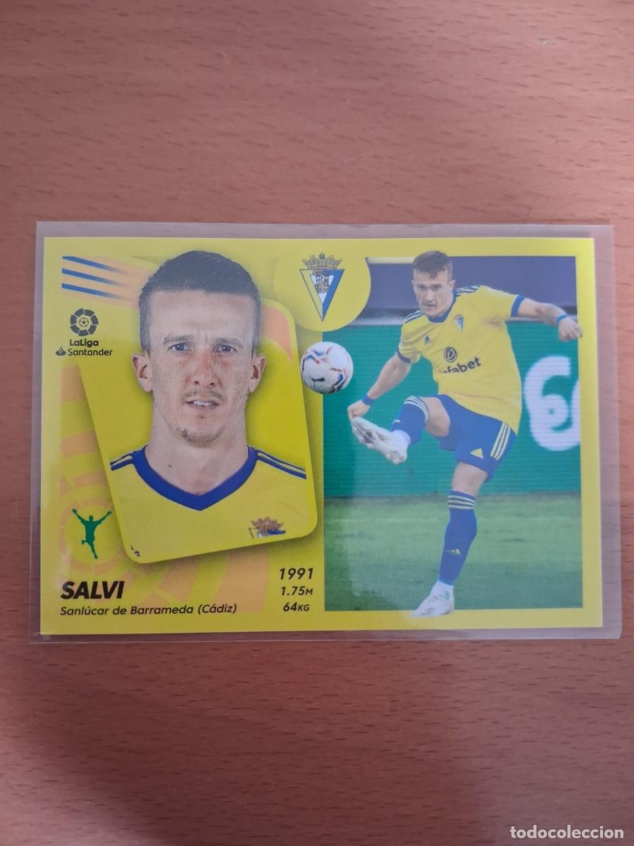 Cromos de F&uacute;tbol: Ediciones Este Liga 2021 2022 21 22 Cadiz CF 18 Salvi