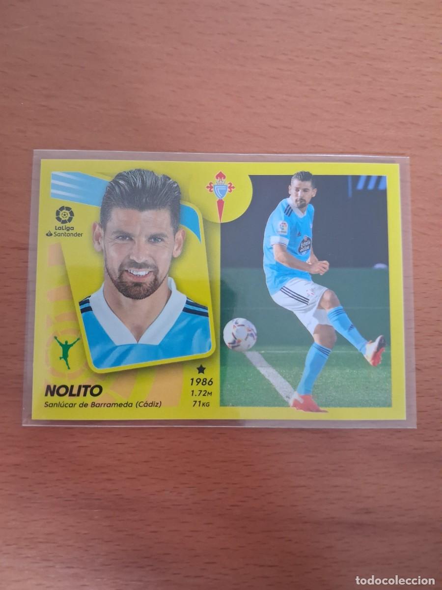 Cromos de F&uacute;tbol: Ediciones Este Liga 2021 2022 21 22 RC Celta de Vigo 18 Nolito