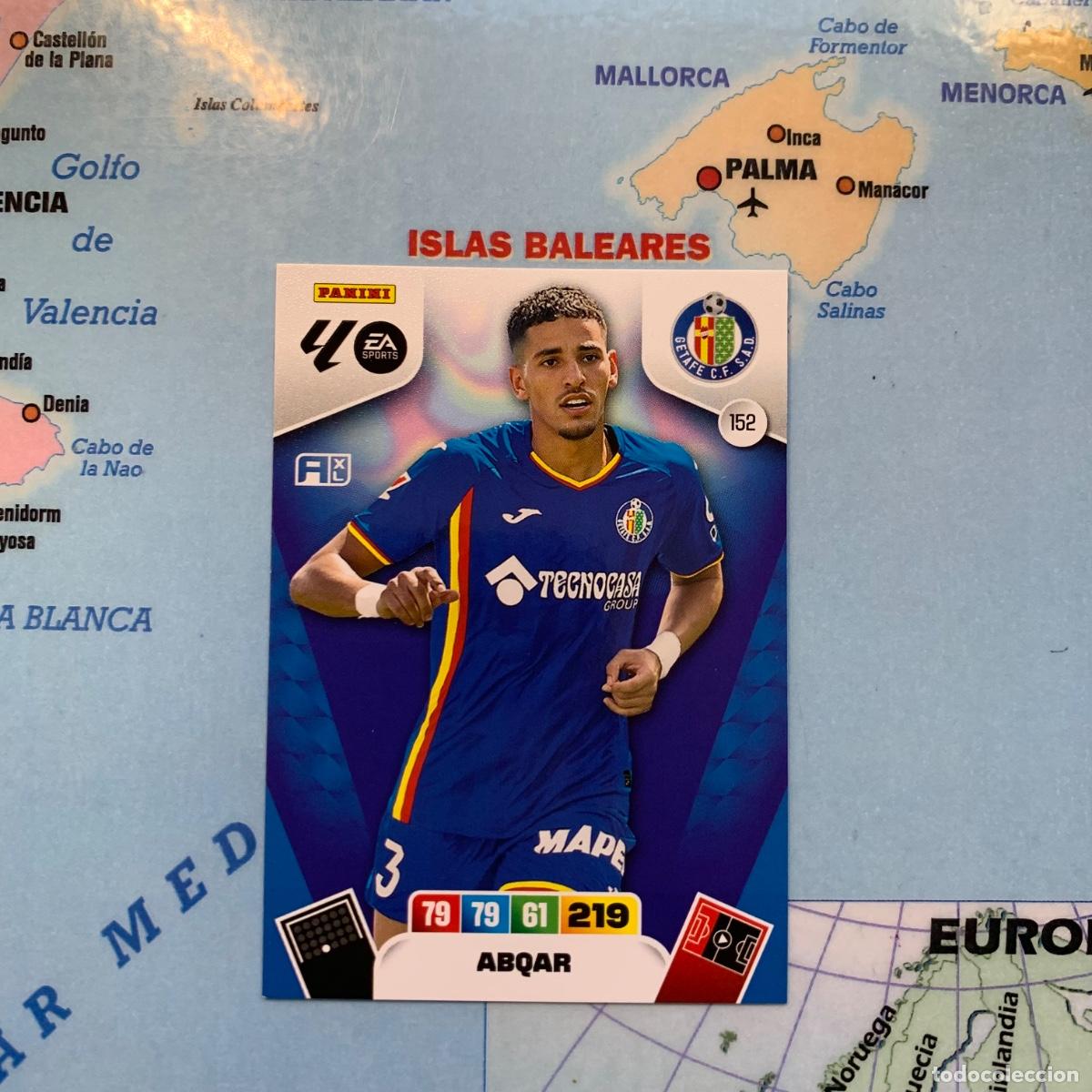 Cromos de F&uacute;tbol: Abqar n&uacute;mero 152 del Getafe cromo adrenalyn XL 25-26 2025-2026