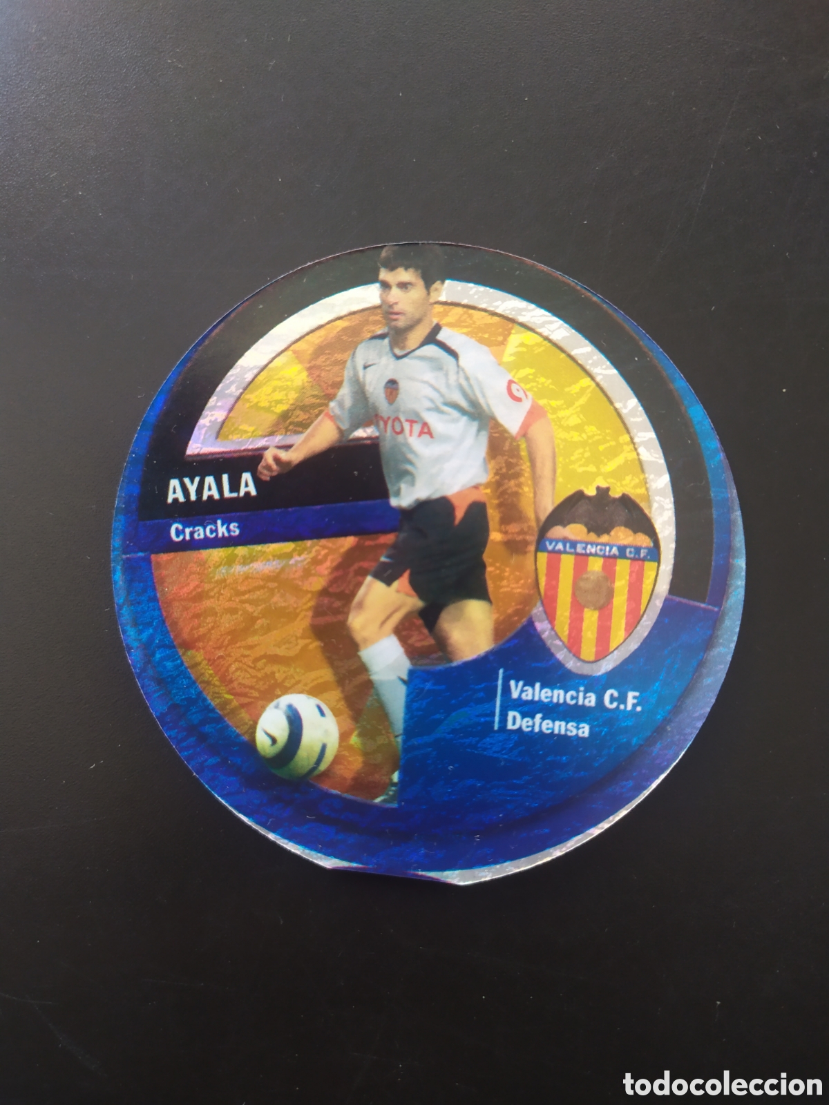 Cromos de F&uacute;tbol: Mundicromo circlecard danet 2006 2007 06 07 Ayala n&deg; 79 Valencia