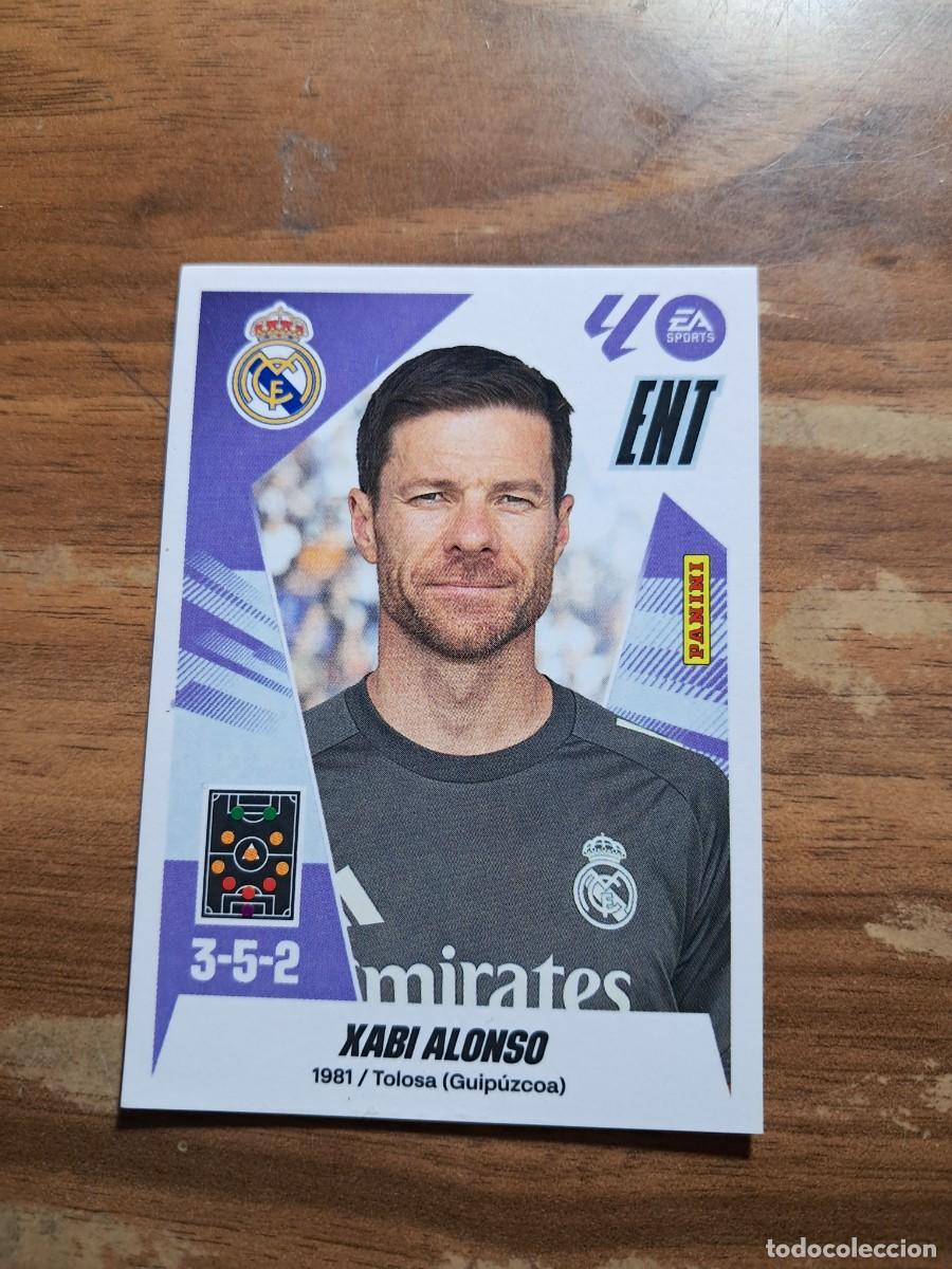 Cromos de F&uacute;tbol: CROMO LIGA ESTE TEMPORADA 25/26: ENTRENADOR XABI ALONSO (REAL MADRID), N&deg; 2