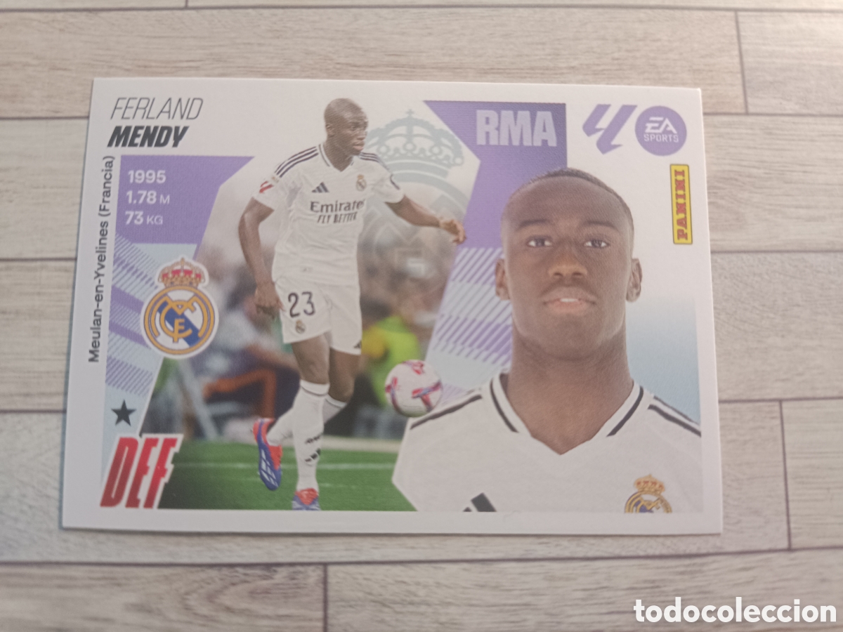 Cromos de F&uacute;tbol: 10A MENDY REAL MADRID 10 A LIGA ESTE 2025 2026 PANINI 25 26 SIN PEGAR