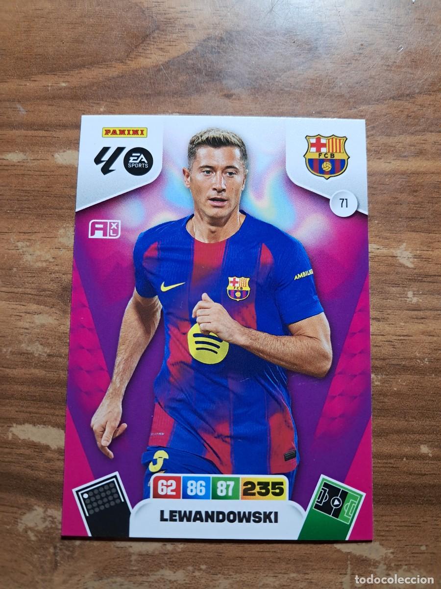 Fu&szlig;ball-Sticker: CARD ADRENALYN TEMPORADA 25/26: LEWANDOWSKI (FC BARCELONA), N&deg; 71
