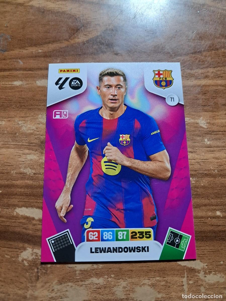 Fu&szlig;ball-Sticker: CARD ADRENALYN TEMPORADA 25/26: LEWANDOWSKI (FC BARCELONA), N&deg; 71