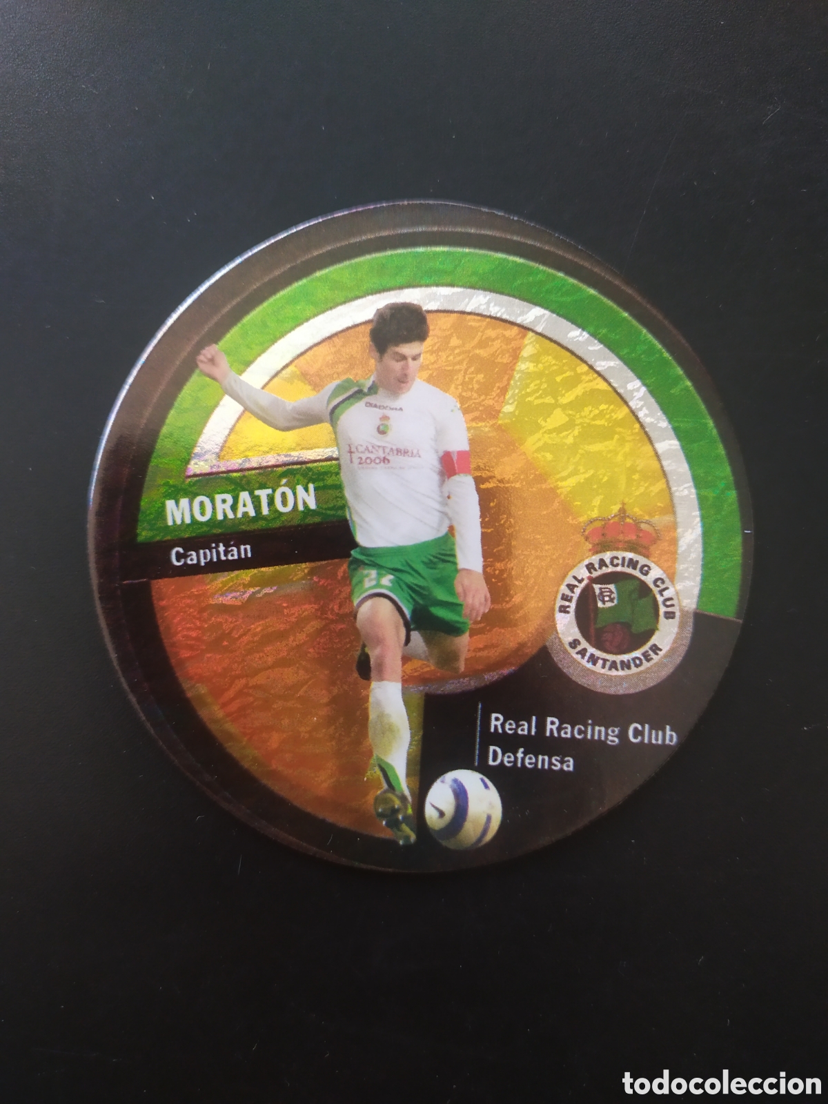 Cromos de F&uacute;tbol: Mundicromo circlecard danet 2006 2007 06 07 Moraton n&deg; 458 Racing Santander