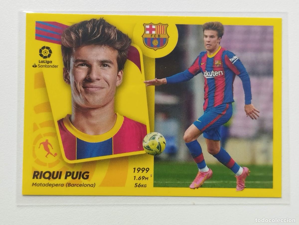 Cromos de F&uacute;tbol: CROMO N&deg; 15B 15 B RIQUI PUIG BARCELONA COLECCIONES ESTE 2021 2022 21 22 PANINI