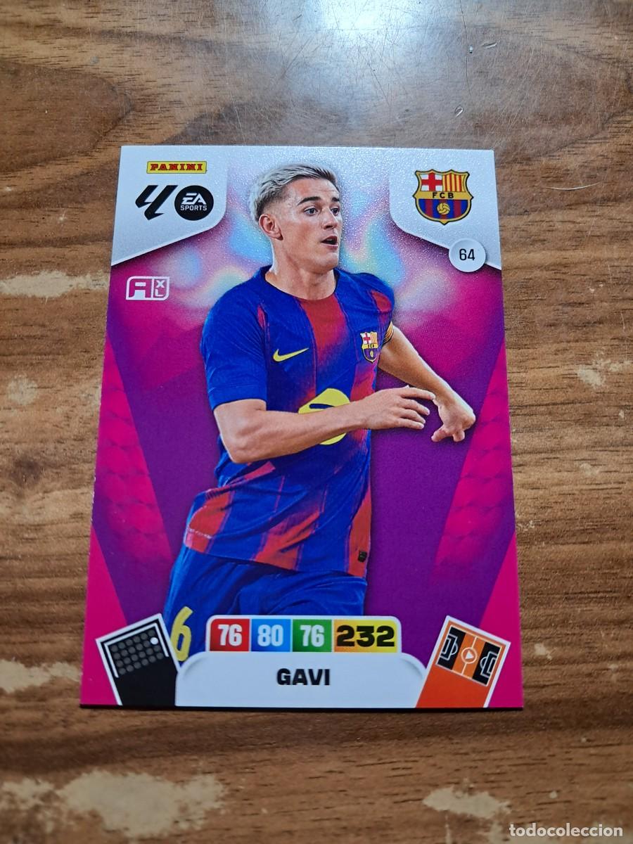 Cromos de F&uacute;tbol: CARD ADRENALYN TEMPORADA 25/26: GAVI (FC BARCELONA), N&deg; 64