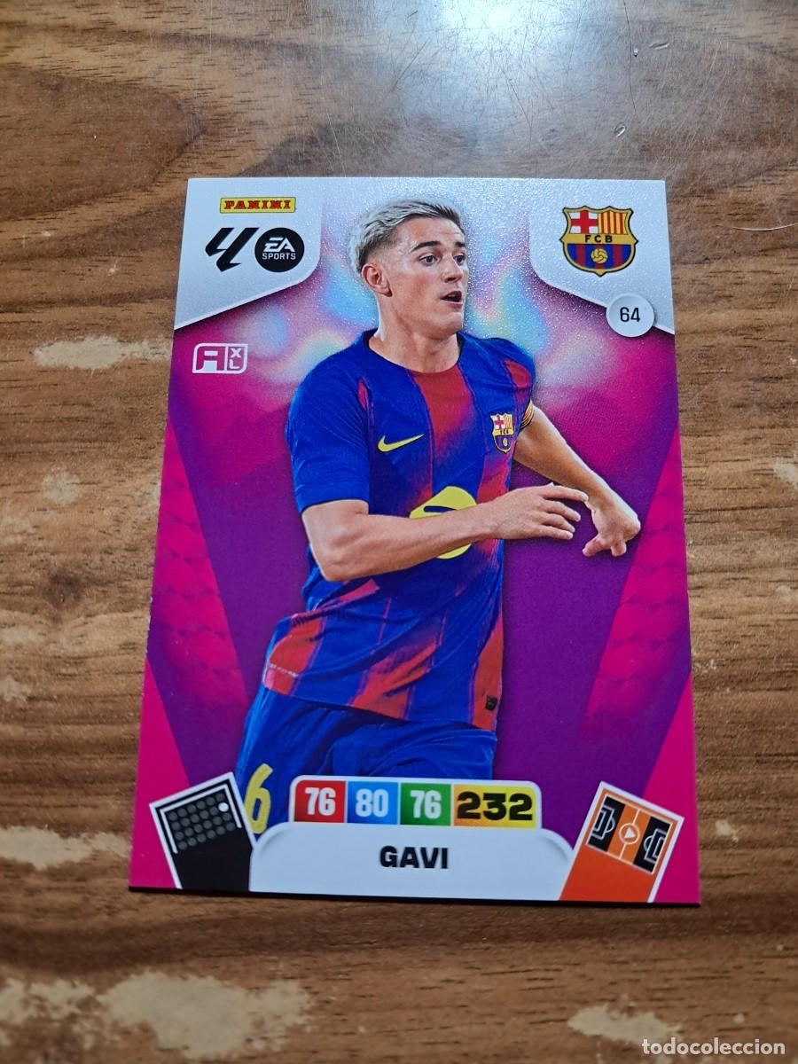 Cromos de F&uacute;tbol: CARD ADRENALYN TEMPORADA 25/26: GAVI (FC BARCELONA), N&deg; 64