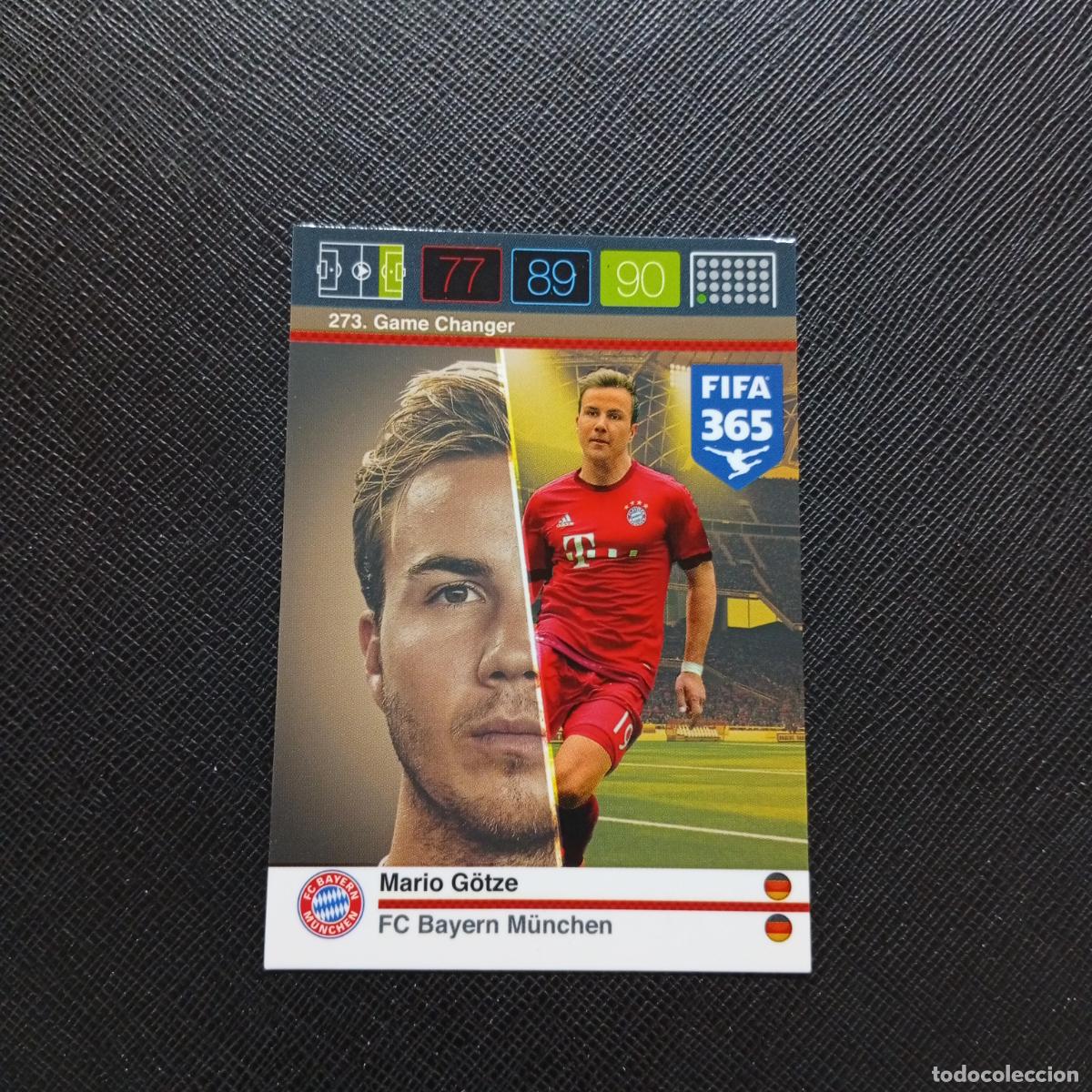 Cartes &agrave; collectionner de Football: 273 GOTZE BAYERN MUNICH ADRENALYN 2015 2016 FIFA 365 CROMO FUTBOL 15 16 - A182 PG532