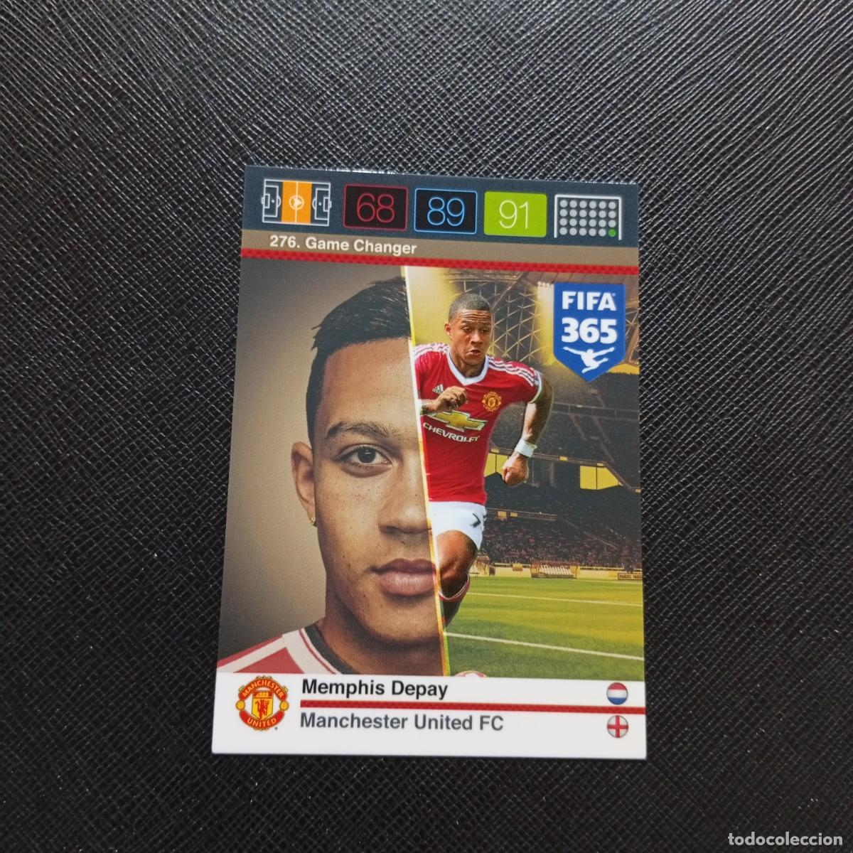 Cromos de F&uacute;tbol: 276 DEPAY MANCHESTER UNITED ADRENALYN 2015 2016 FIFA 365 CROMO FUTBOL 15 16 - A182 PG532