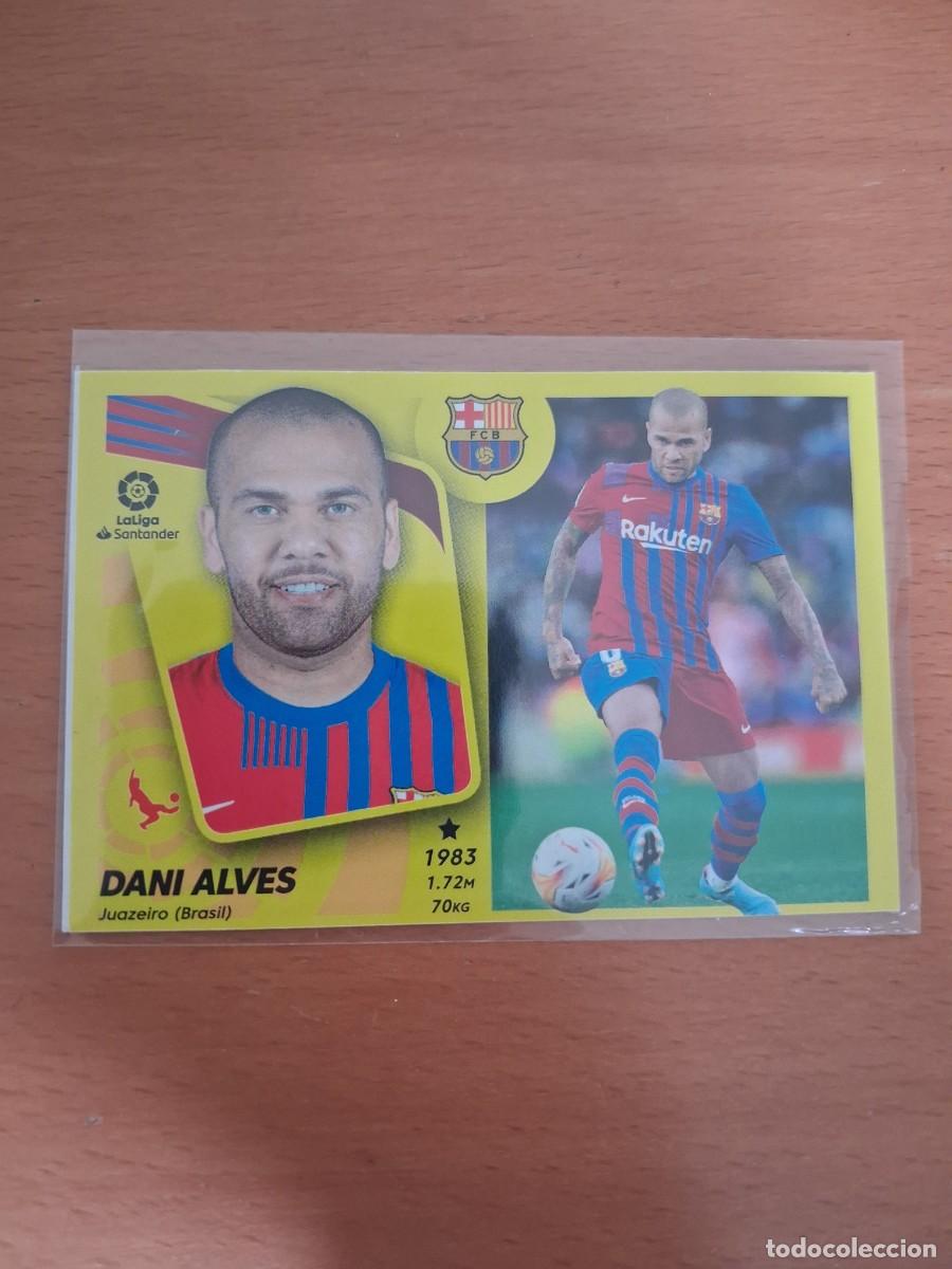Football Stickers: Ediciones Este Liga 2021 2022 21 22 Mercado de invierno FC Barcelona 7 Dani Alves