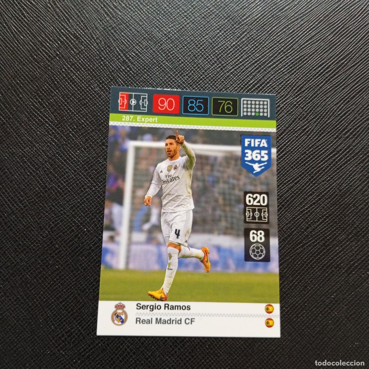Cromos de F&uacute;tbol: 287 SERGIO RAMOS REAL MADRID ADRENALYN 2015 2016 FIFA 365 CROMO FUTBOL 15 16 - A182 PG532