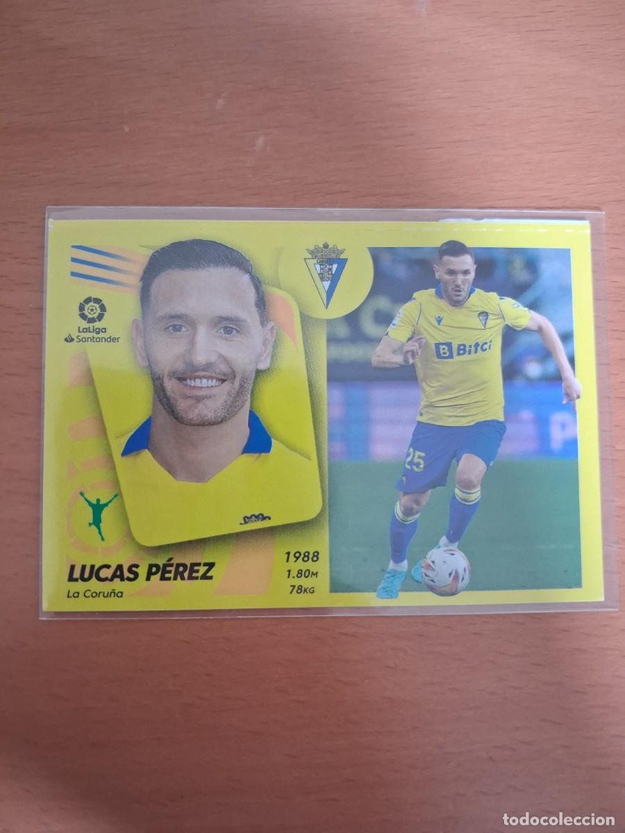 Football Stickers: Ediciones Este Liga 2021 2022 21 22 Mercado de invierno Cadiz CF 15 Lucas Perez