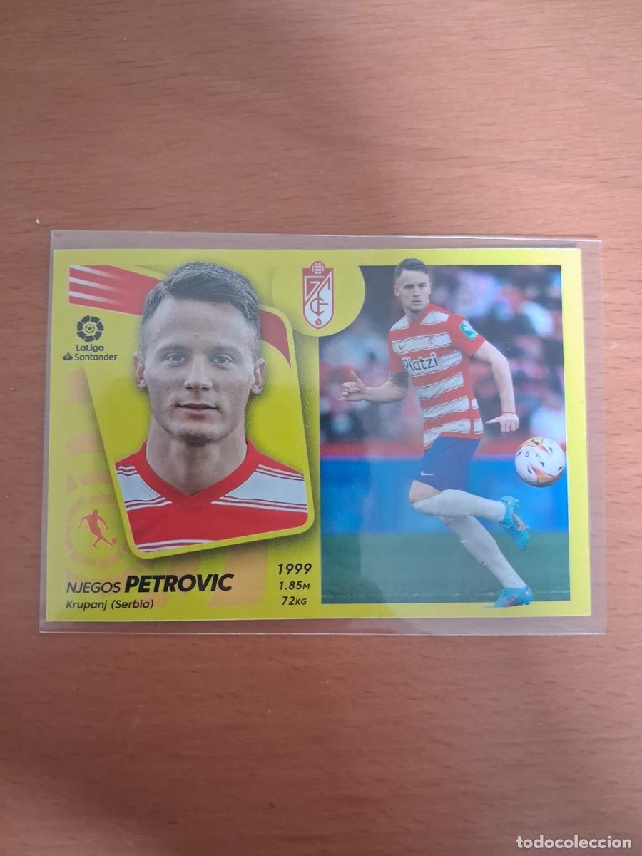 Football Stickers: Ediciones Este Liga 2021 2022 21 22 Mercado de invierno Granada CF 24 Petrovic