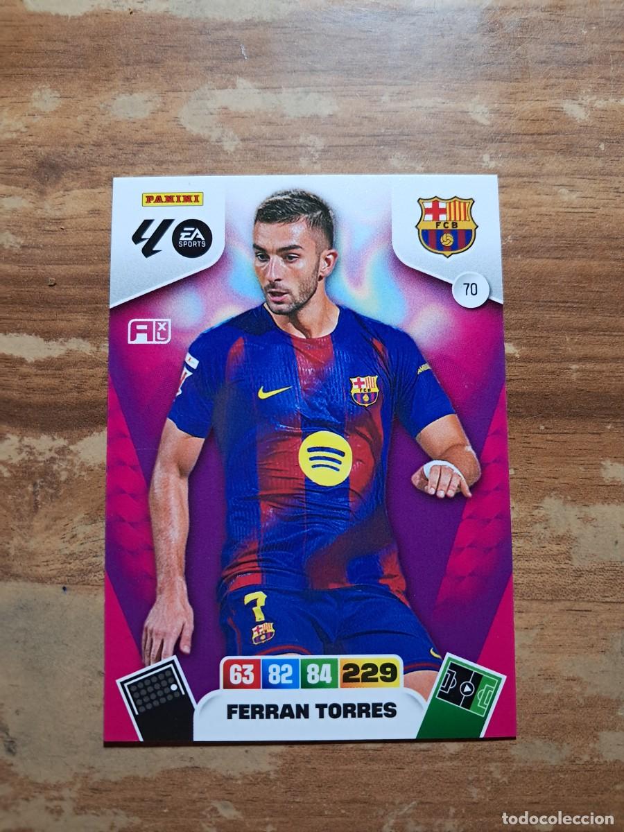 Cartes &agrave; collectionner de Football: CARD ADRENALYN TEMPORADA 25/26: FERRAN TORRES (FC BARCELONA), N&deg; 70