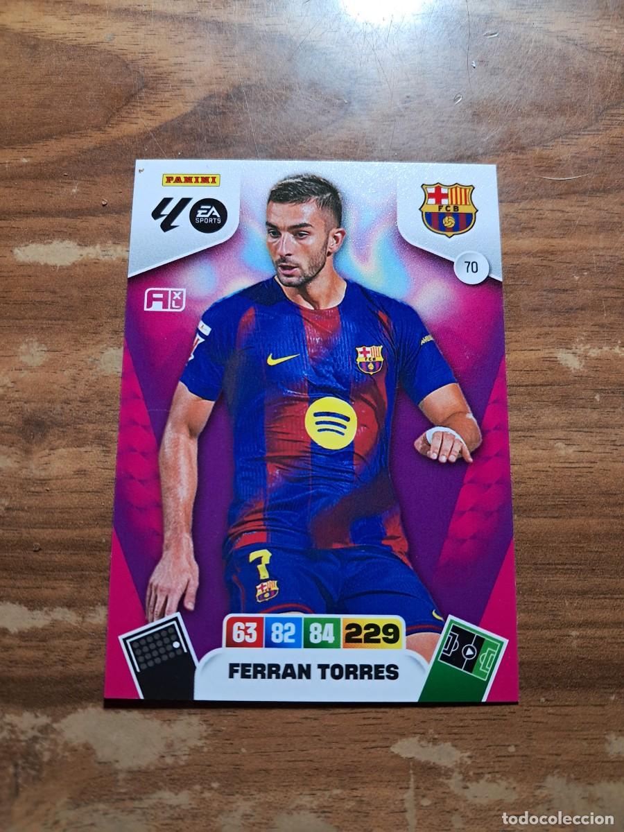 Cartes &agrave; collectionner de Football: CARD ADRENALYN TEMPORADA 25/26: FERRAN TORRES (FC BARCELONA), N&deg; 70