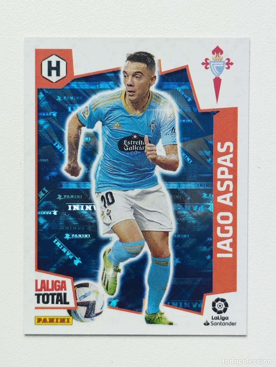 Cartes &agrave; collectionner de Football: CROMO STICKER LA LIGA TOTAL 2022 2023 22 23 - PANINI 452 IAGO ASPAS HEROES CELTA DE VIGO