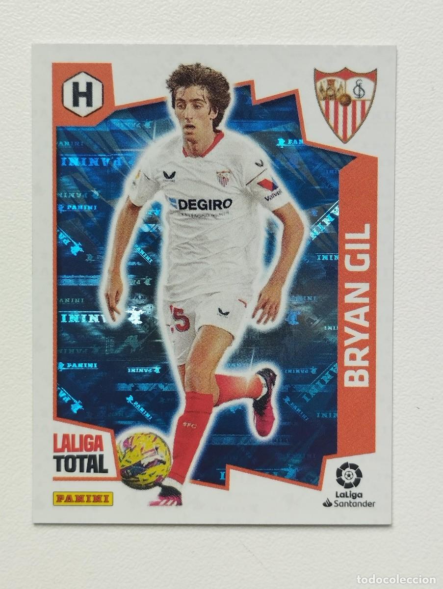 Cartes &agrave; collectionner de Football: CROMO STICKER LA LIGA TOTAL 2022 2023 22 23 - PANINI 445 BRYAN GIL HEROES SEVILLA