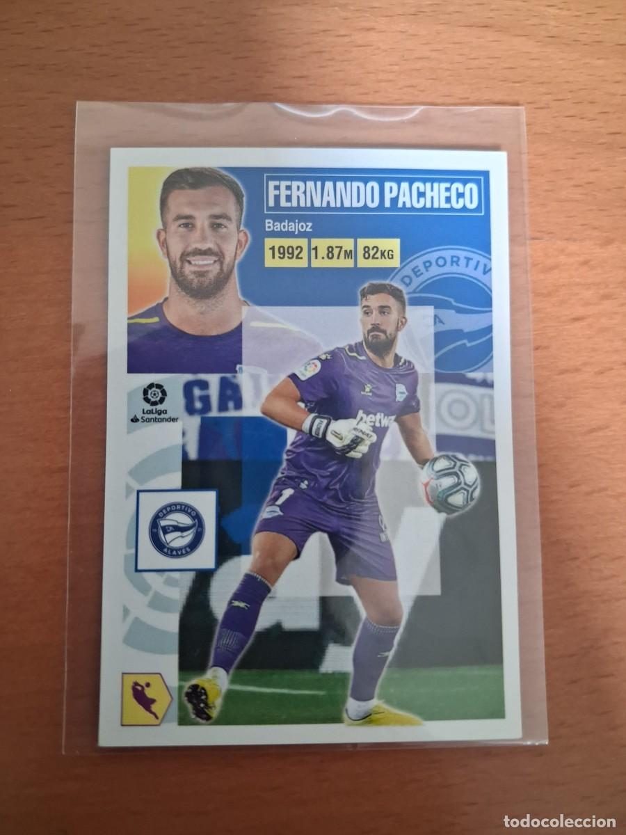 Cartes &agrave; collectionner de Football: Ediciones Este Liga 2020 2021 20 21 Deportivo Alaves 2 Fernando Pacheco