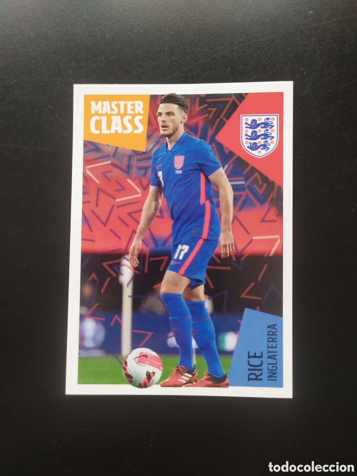 Cartes &agrave; collectionner de Football: FIFA WORLD CUP 2022 QATAR idolos Roja Carrefour panini Rice n&deg; 67 Inglaterra