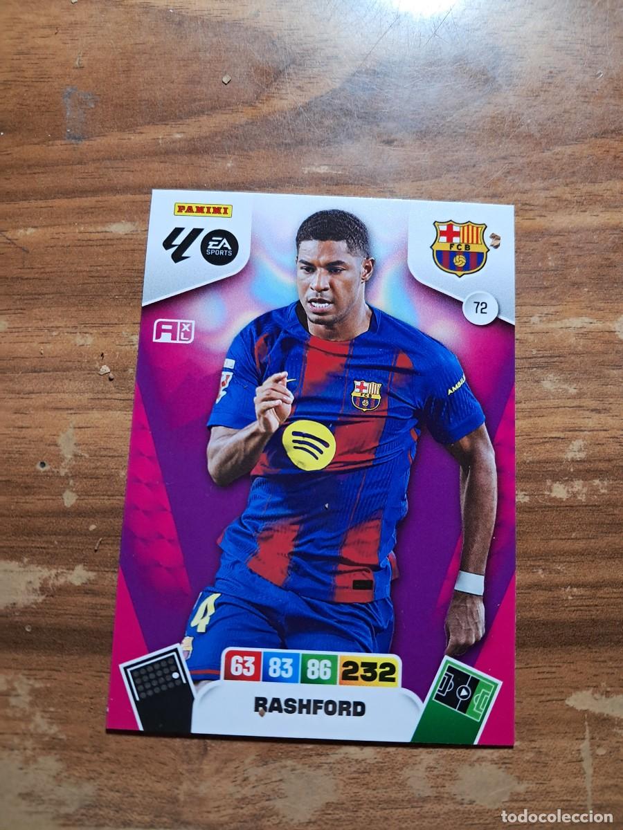 Cromos de F&uacute;tbol: CARD ADRENALYN TEMPORADA 25/26: RASHFORD (FC BARCELONA), N&deg; 72