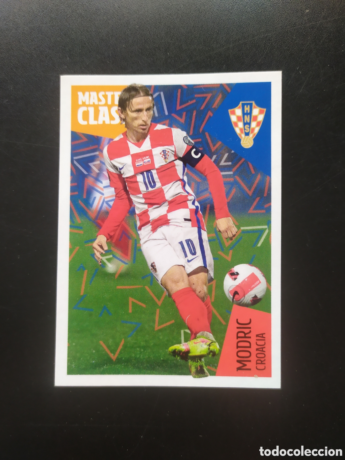 Cromos de F&uacute;tbol: FIFA WORLD CUP 2022 QATAR idolos Roja Carrefour panini Modric n&deg; 62 Croacia
