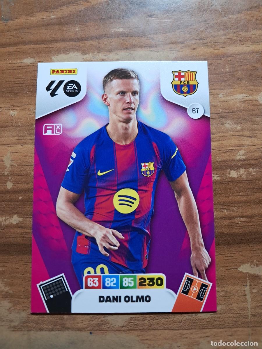 Cromos de F&uacute;tbol: CARD ADRENALYN TEMPORADA 25/26: DANI OLMO (FC BARCELONA), N&deg; 67