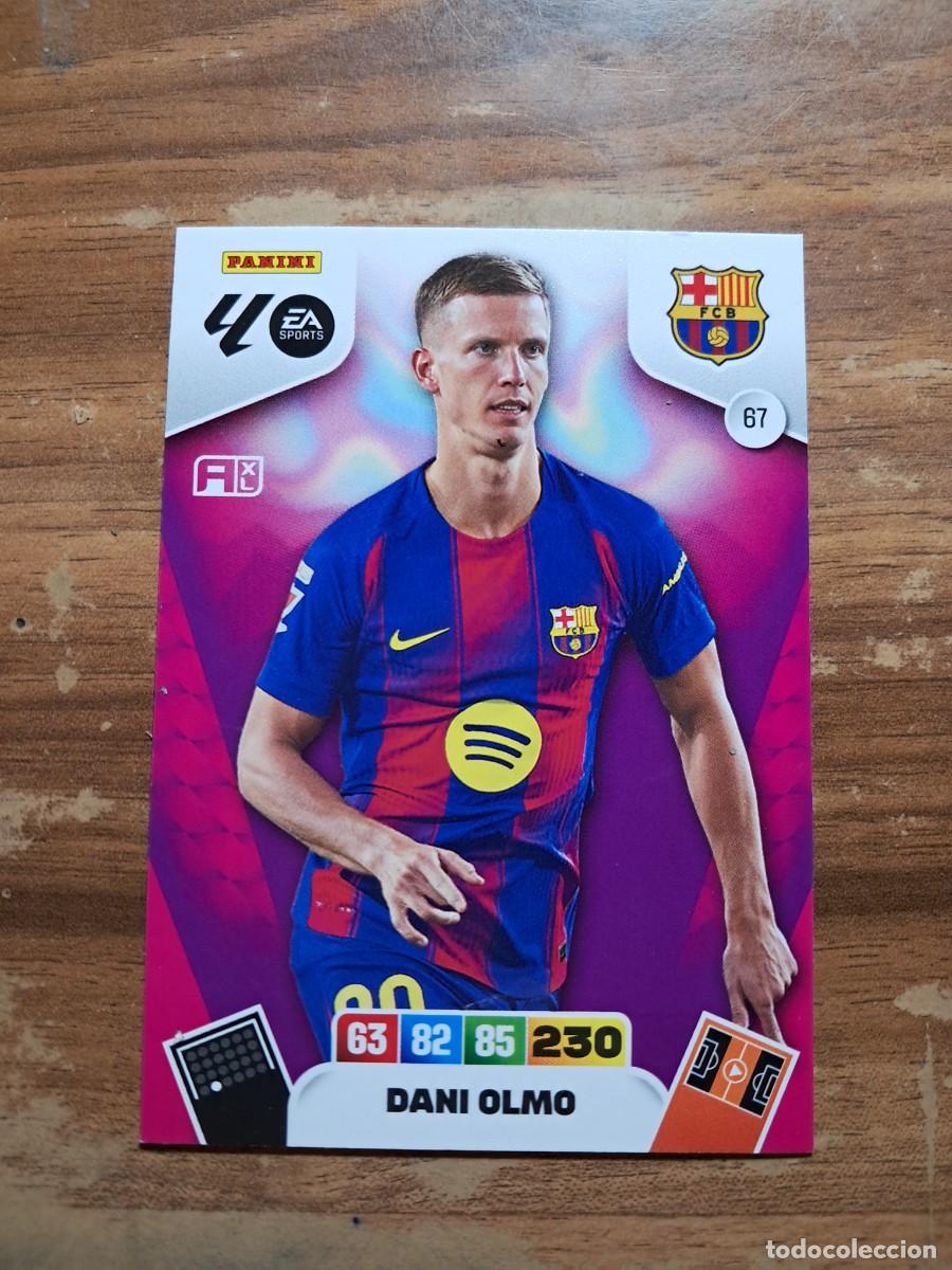 Cromos de F&uacute;tbol: CARD ADRENALYN TEMPORADA 25/26: DANI OLMO (FC BARCELONA), N&deg; 67