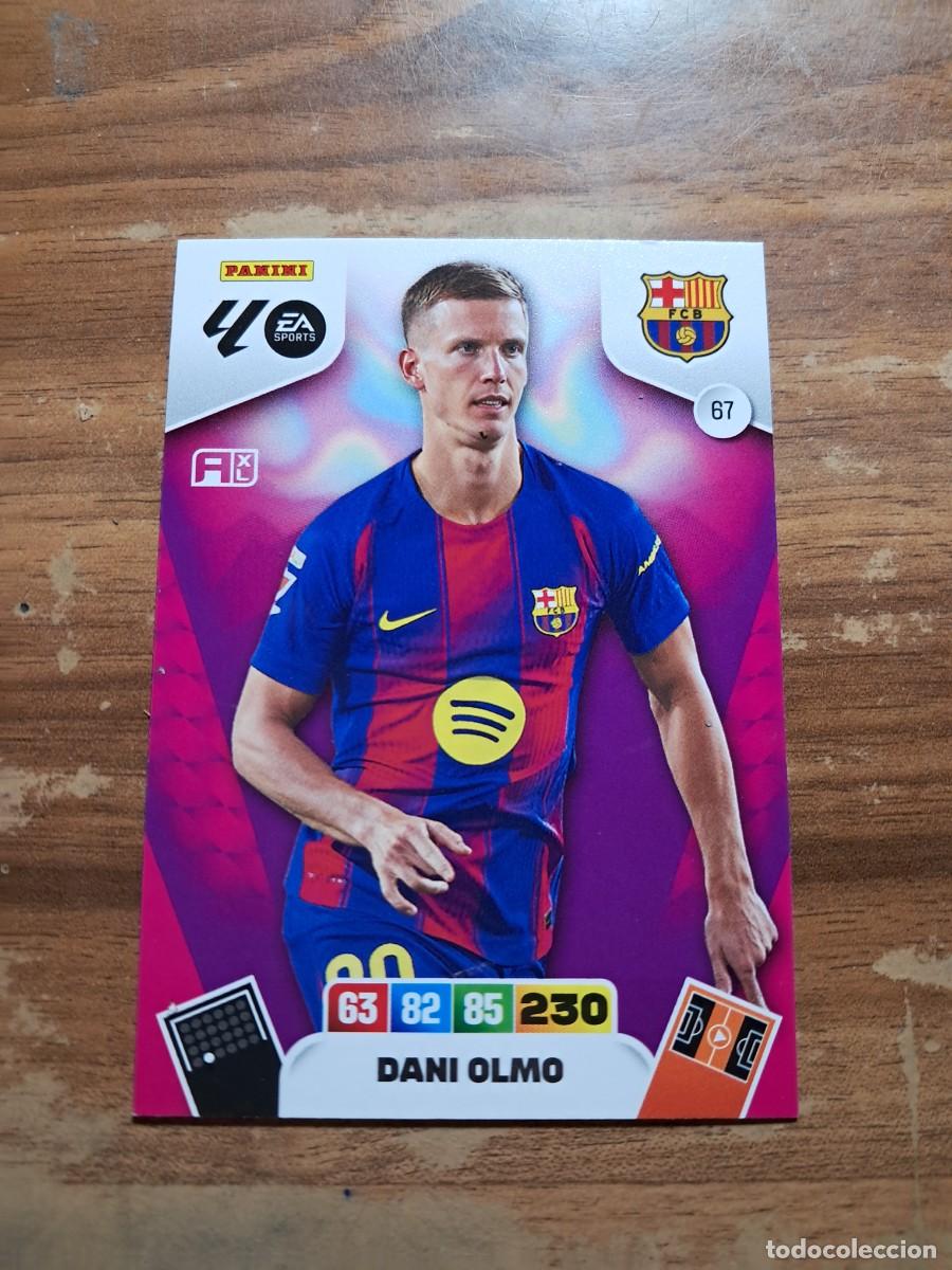 Cromos de F&uacute;tbol: CARD ADRENALYN TEMPORADA 25/26: DANI OLMO (FC BARCELONA), N&deg; 67