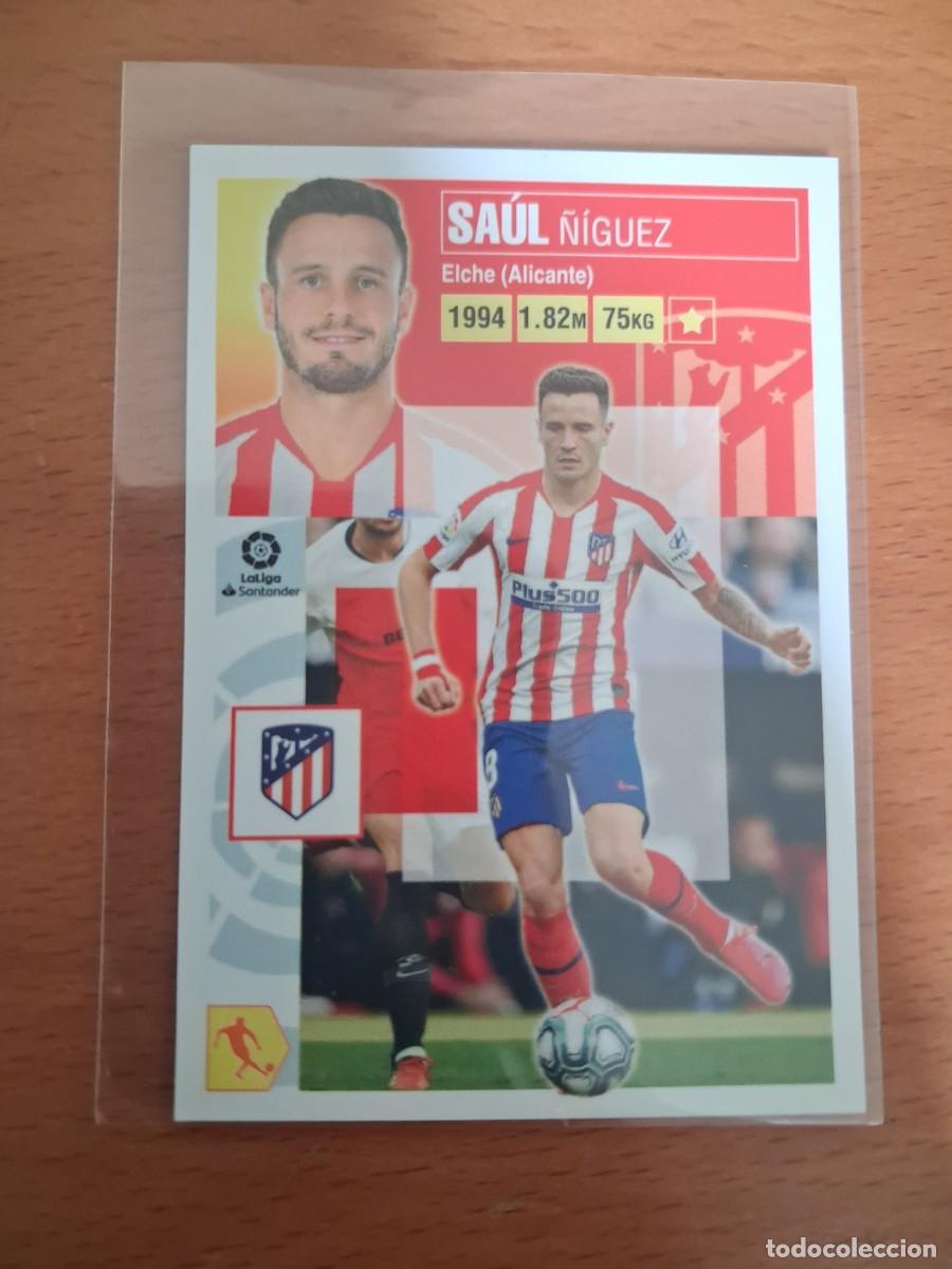Cromos de F&uacute;tbol: Ediciones Este Liga 2020 2021 20 21 Atletico de Madrid 13 Saul