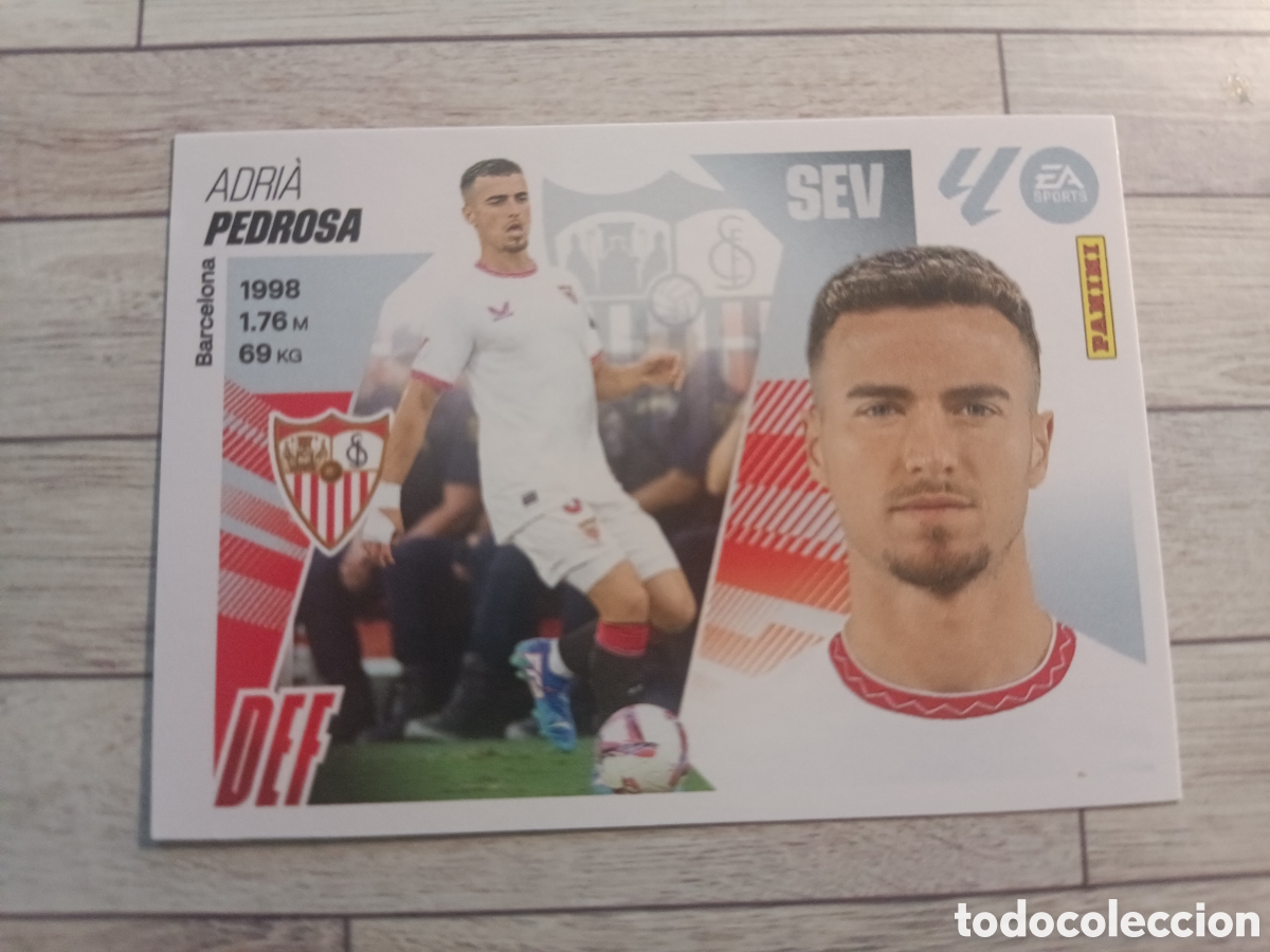 Cromos de F&uacute;tbol: 10 PEDROSA SEVILLA LIGA ESTE 2025 2026 PANINI 25 26 SIN PEGAR
