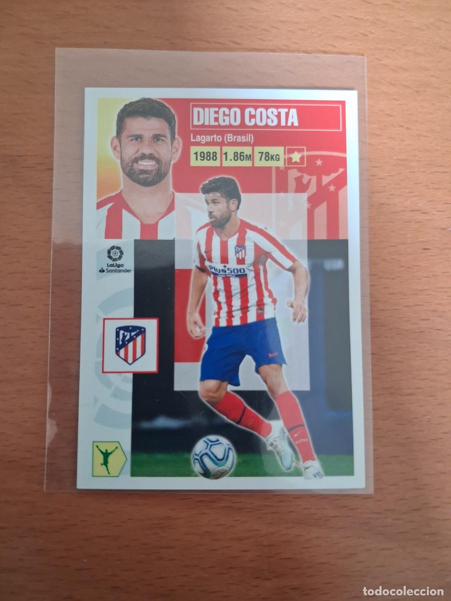 Cromos de F&uacute;tbol: Ediciones Este Liga 2020 2021 20 21 Atletico de Madrid 18 Diego Costa