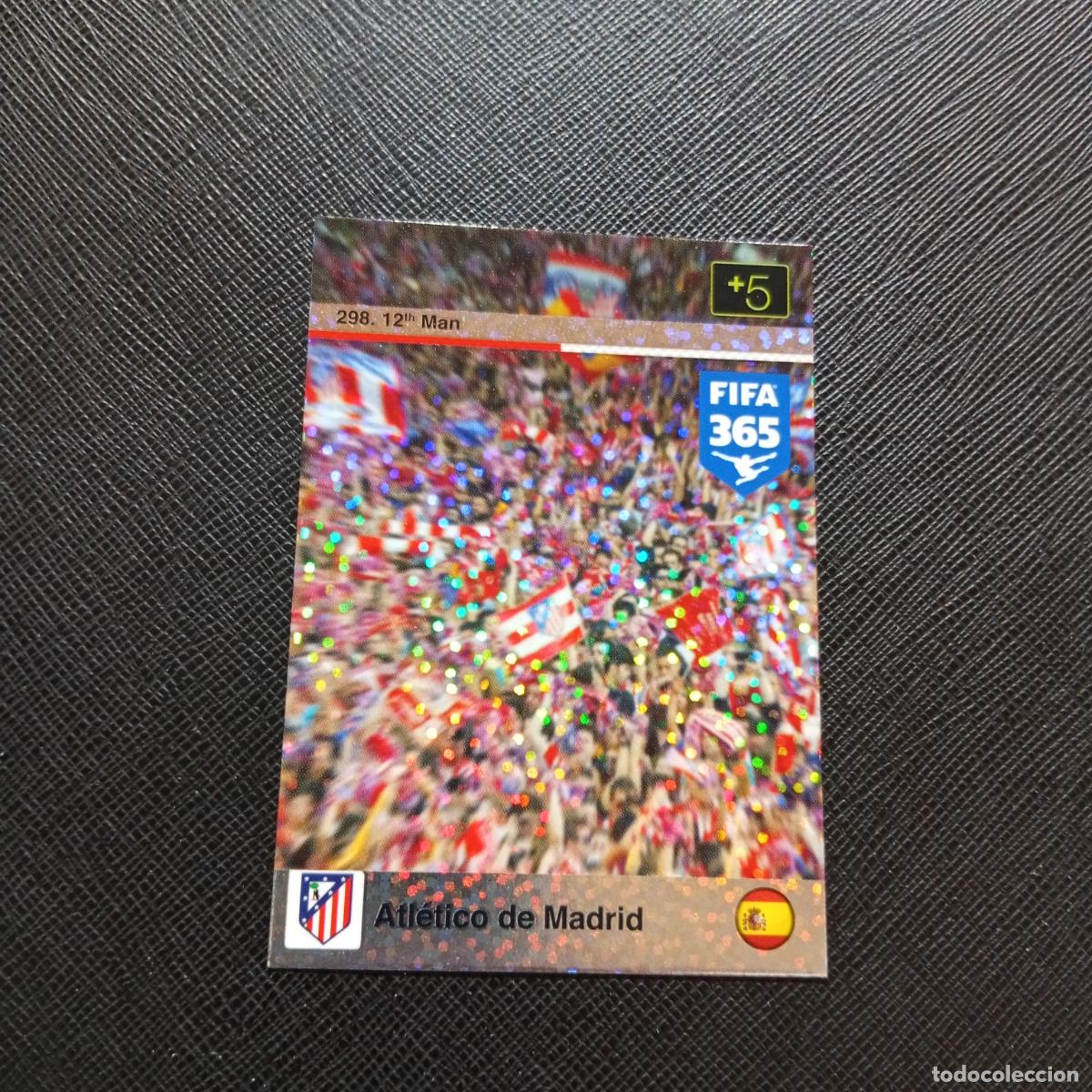 Cromos de F&uacute;tbol: 298 AT MADRID ADRENALYN 2015 2016 FIFA 365 CROMO FUTBOL 15 16 - A96 PG19