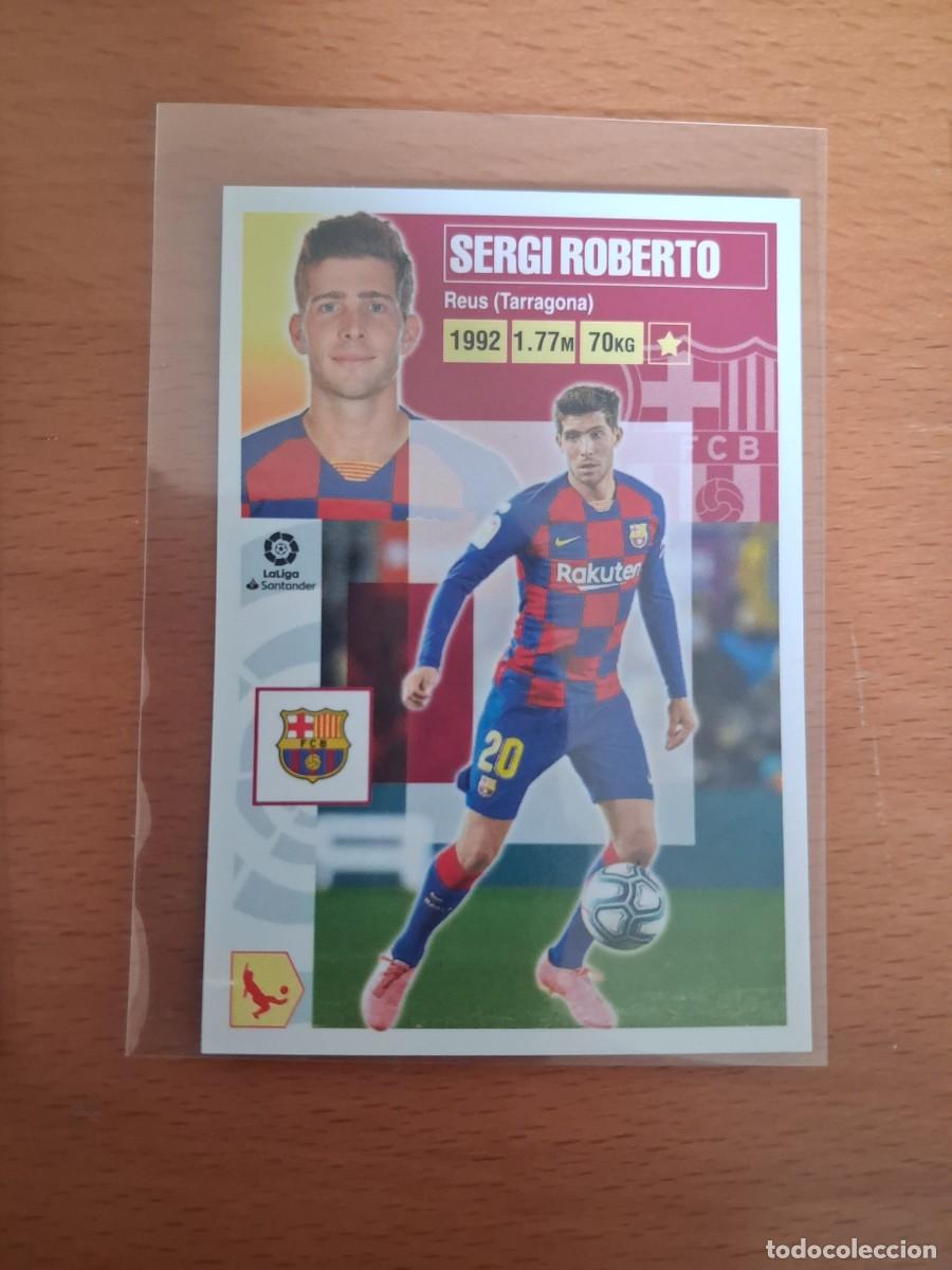 Cromos de F&uacute;tbol: Ediciones Este Liga 2020 2021 20 21 FC Barcelona 4 Sergi Roberto