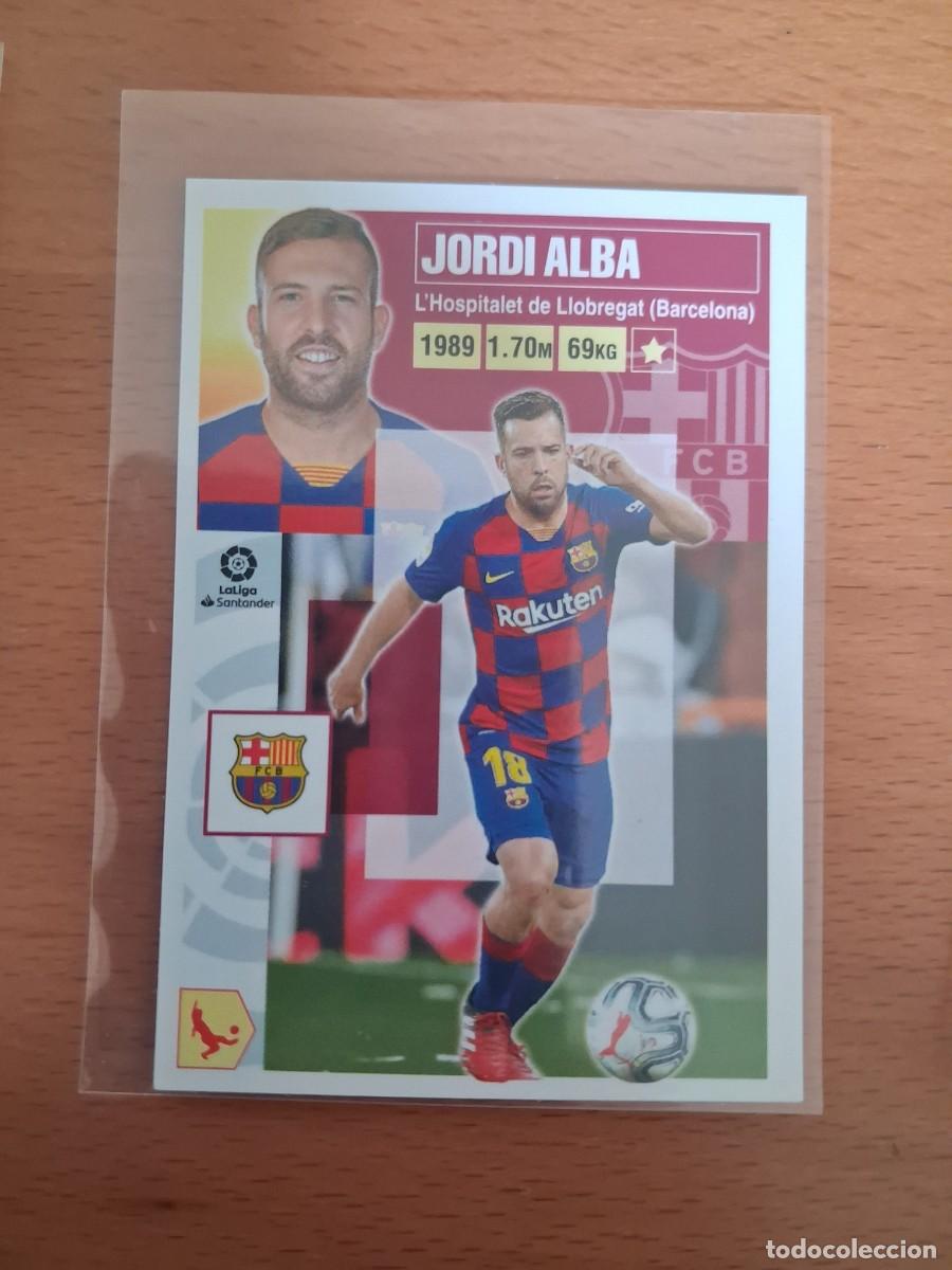 Cartes &agrave; collectionner de Football: Ediciones Este Liga 2020 2021 20 21 FC Barcelona 10 Jordi Alba
