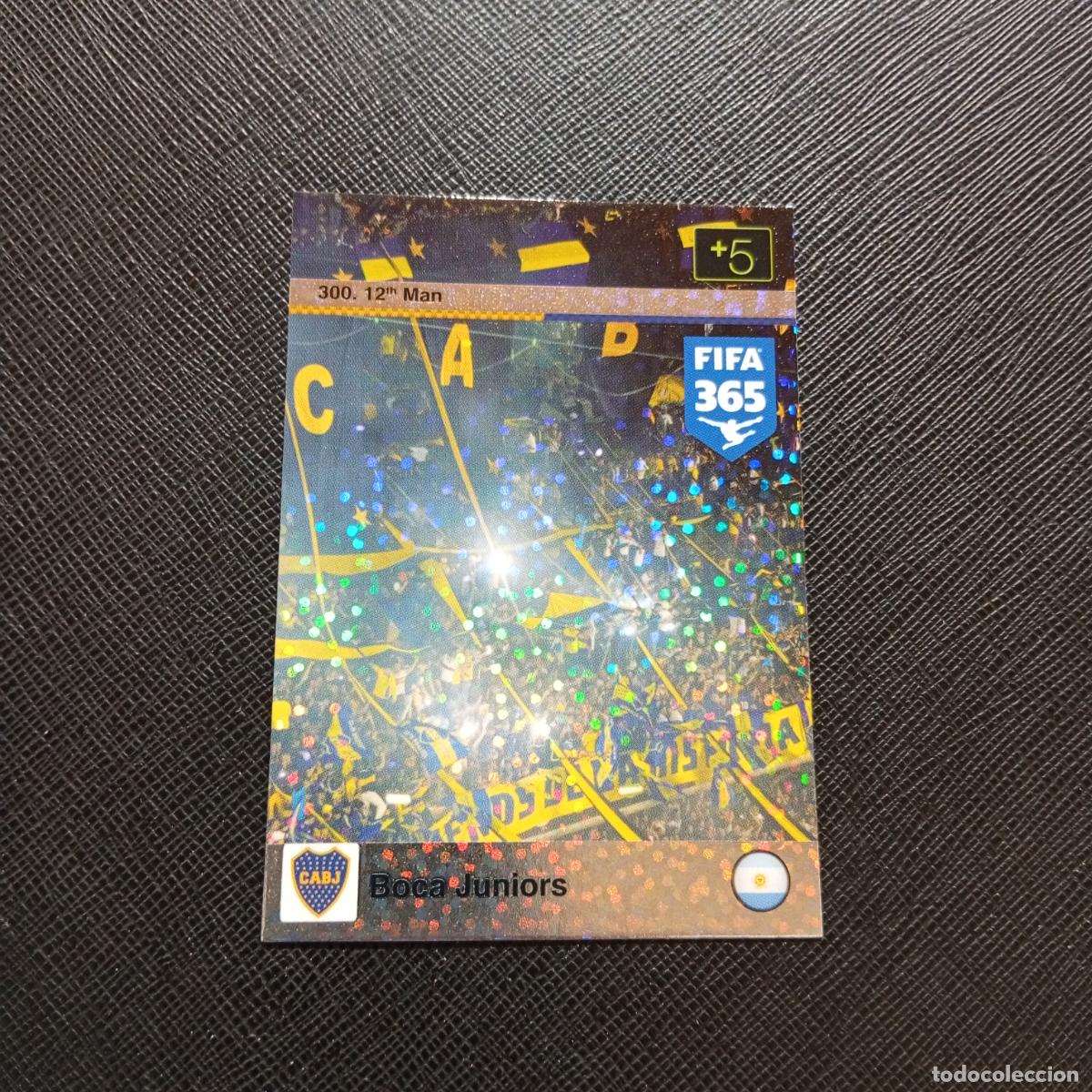 Cartes &agrave; collectionner de Football: 300 BOCA JUNIORS ADRENALYN 2015 2016 FIFA 365 CROMO FUTBOL 15 16 - A96 PG28