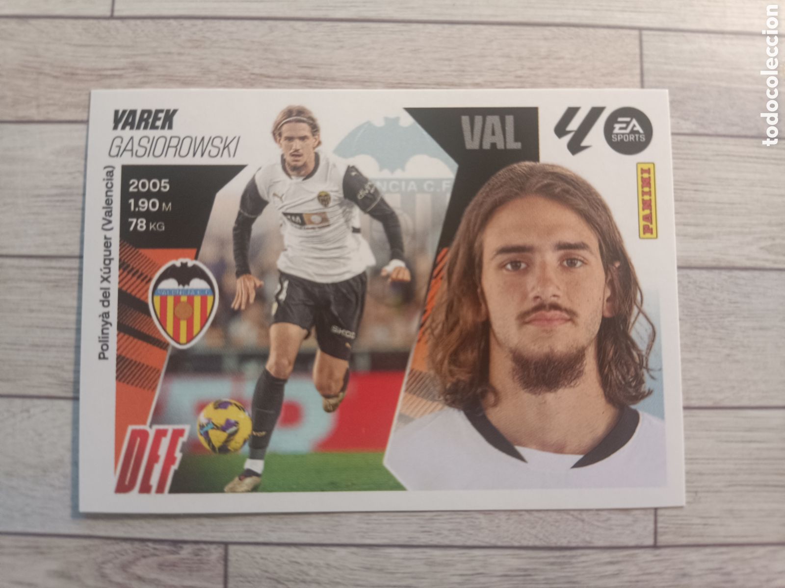 Cartes &agrave; collectionner de Football: 9A YAREK VALENCIA 9 A LIGA ESTE 2025 2026 PANINI 25 26 SIN PEGAR