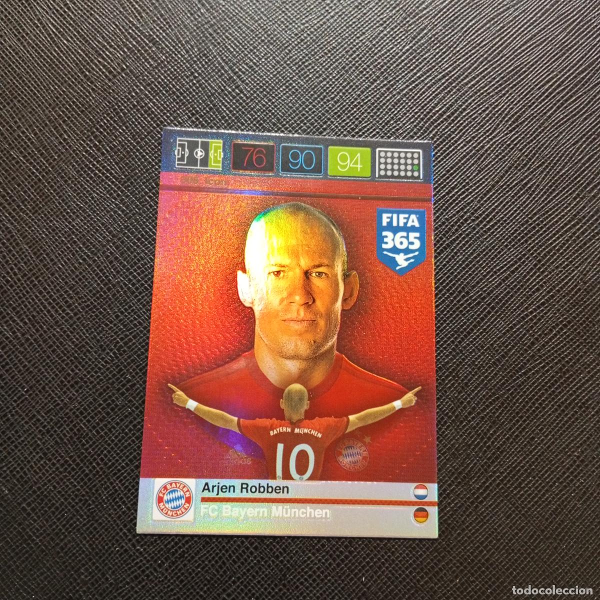 Cartes &agrave; collectionner de Football: 308 ROBBEN BAYERN MUNICH ADRENALYN 2015 2016 FIFA 365 CROMO FUTBOL 15 16 - A96 PG28