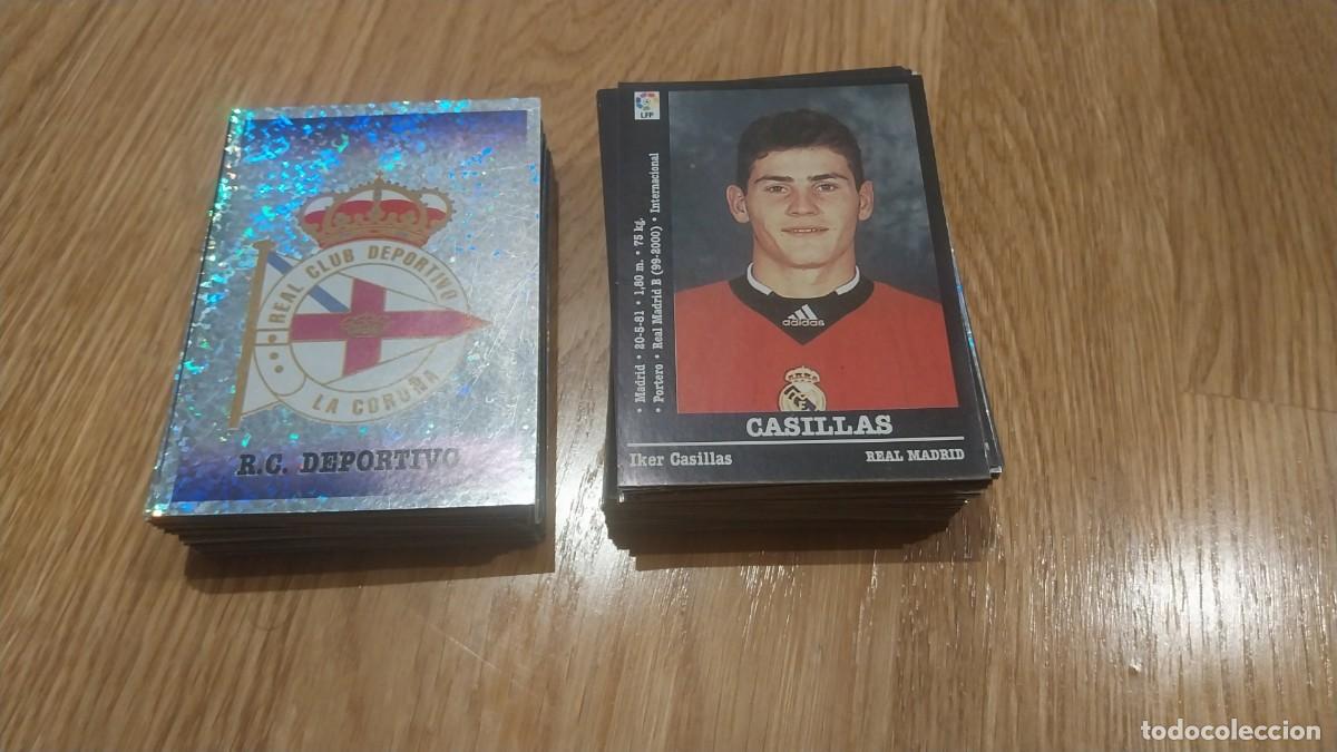 Cromos de F&uacute;tbol: LOTE 196 CROMOS DIFERENTES PANINI 00-01, SIN PEGAR NUNCA PEGADOS 2000-2001
