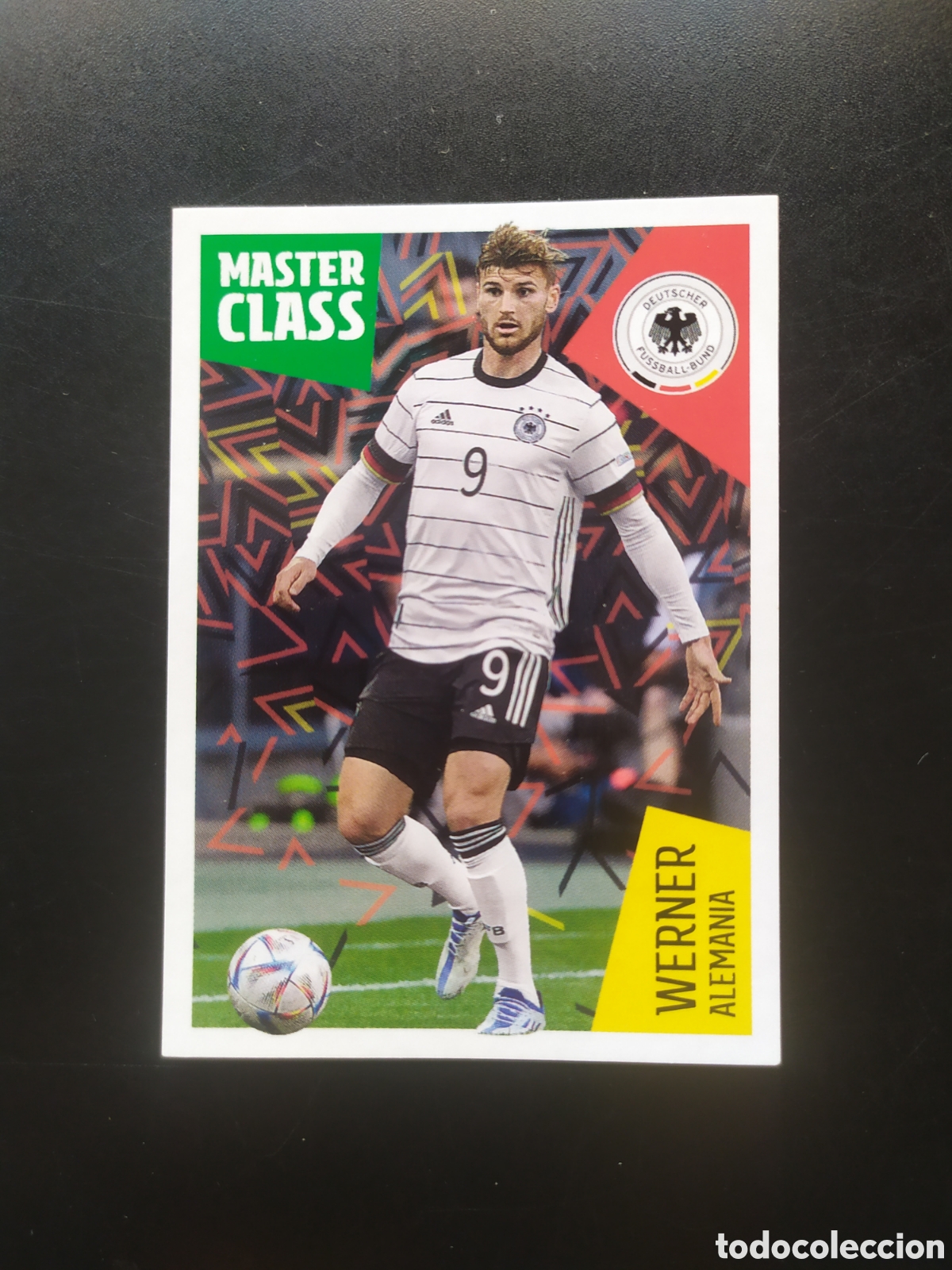 Cromos de F&uacute;tbol: FIFA WORLD CUP 2022 QATAR idolos Roja Carrefour panini Werner n&deg; 72 Alemania