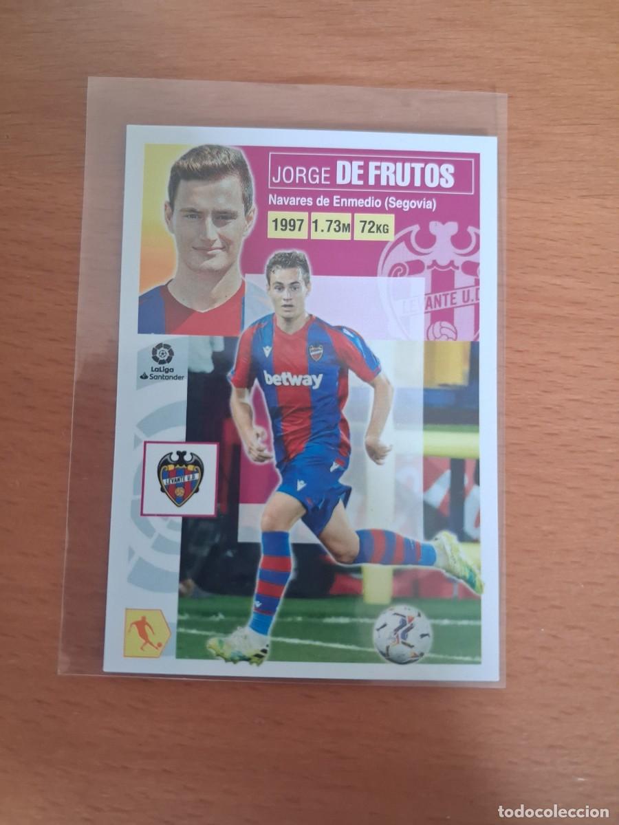 Cromos de F&uacute;tbol: Ediciones Este Liga 2020 2021 20 21 Ultimos Fichajes Levante UD 15 De Frutos