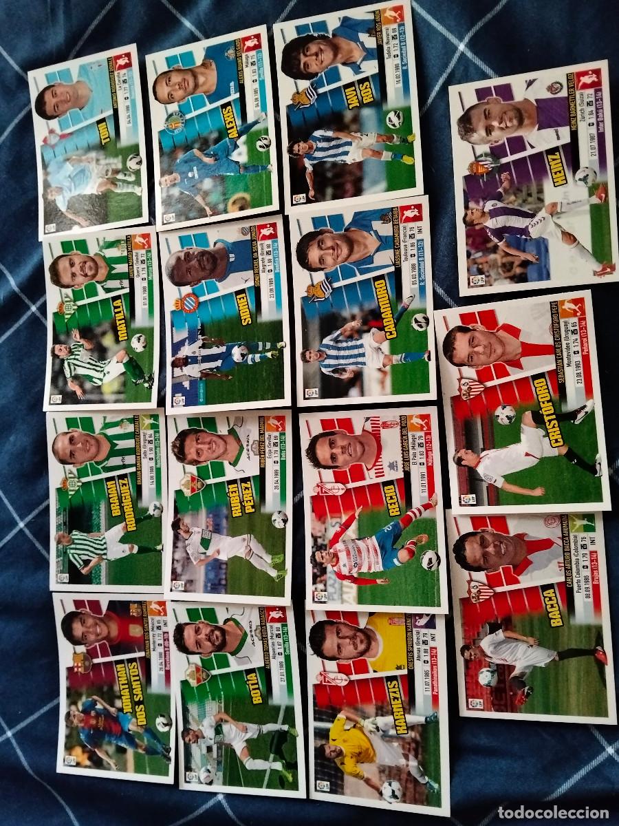 Cromos de F&uacute;tbol: LIGA ESTE 2013 - 14 .... LOTE 15 colocas DISTINTOS --- LEER ANUNCIO.