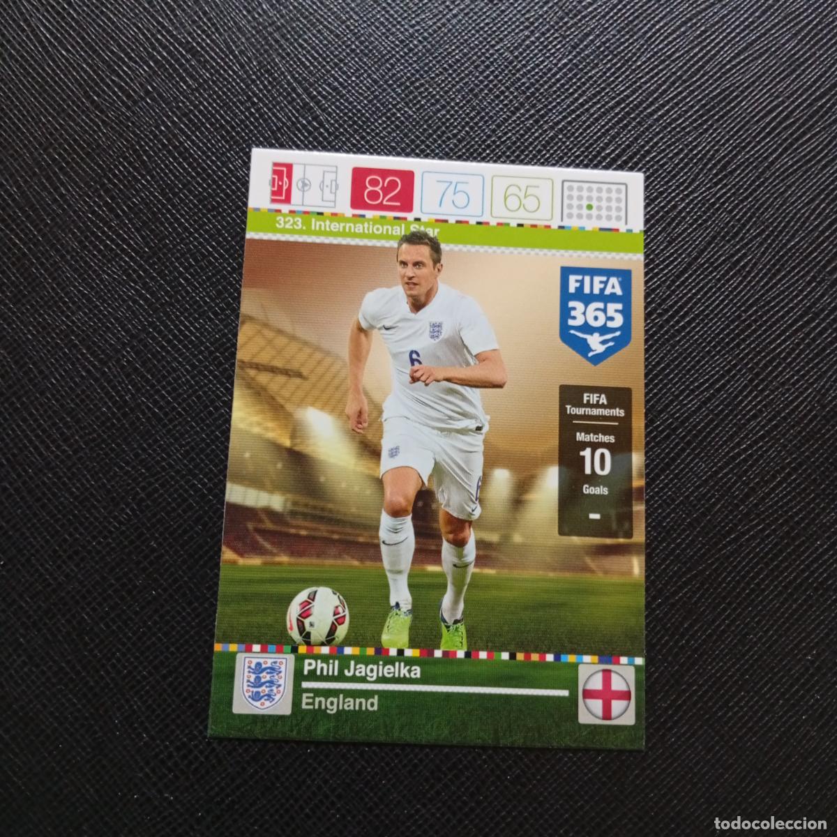 Cromos de F&uacute;tbol: 323 PHIL JAGIELKA INGLATERRA ADRENALYN 2015 2016 FIFA 365 CROMO FUTBOL 15 16 - A96 PG46