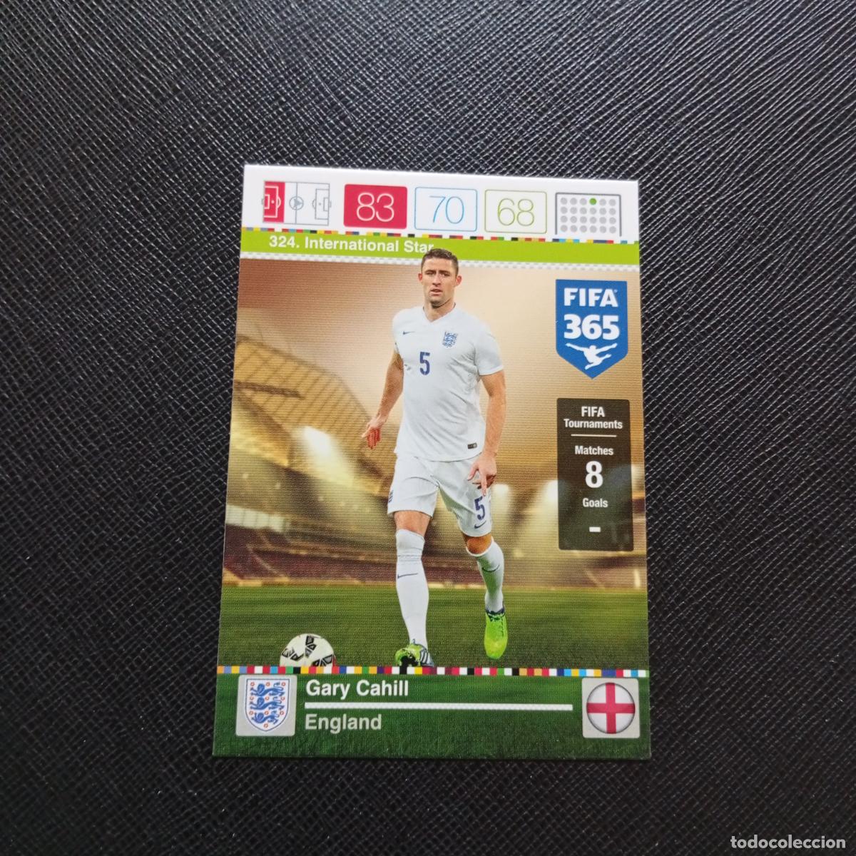 Cromos de F&uacute;tbol: 324 GARY CAHILL INGLATERRA ADRENALYN 2015 2016 FIFA 365 CROMO FUTBOL 15 16 - A96 PG46