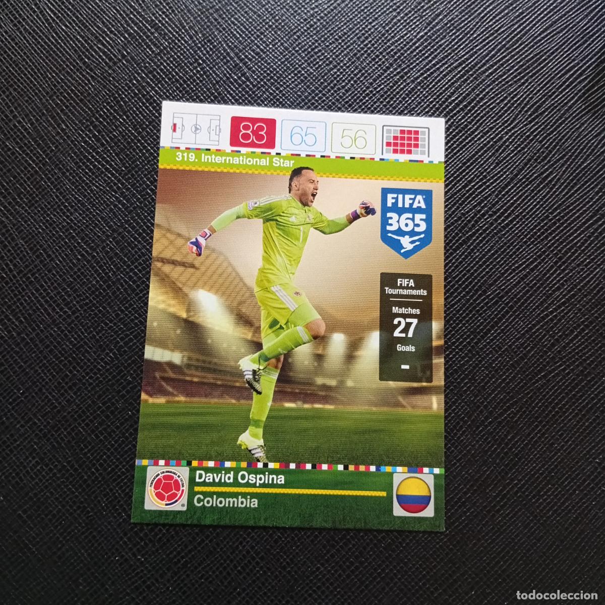 Cromos de F&uacute;tbol: 319 DAVID OSPINA COLOMBIA ADRENALYN 2015 2016 FIFA 365 CROMO FUTBOL 15 16 - A96 PG46
