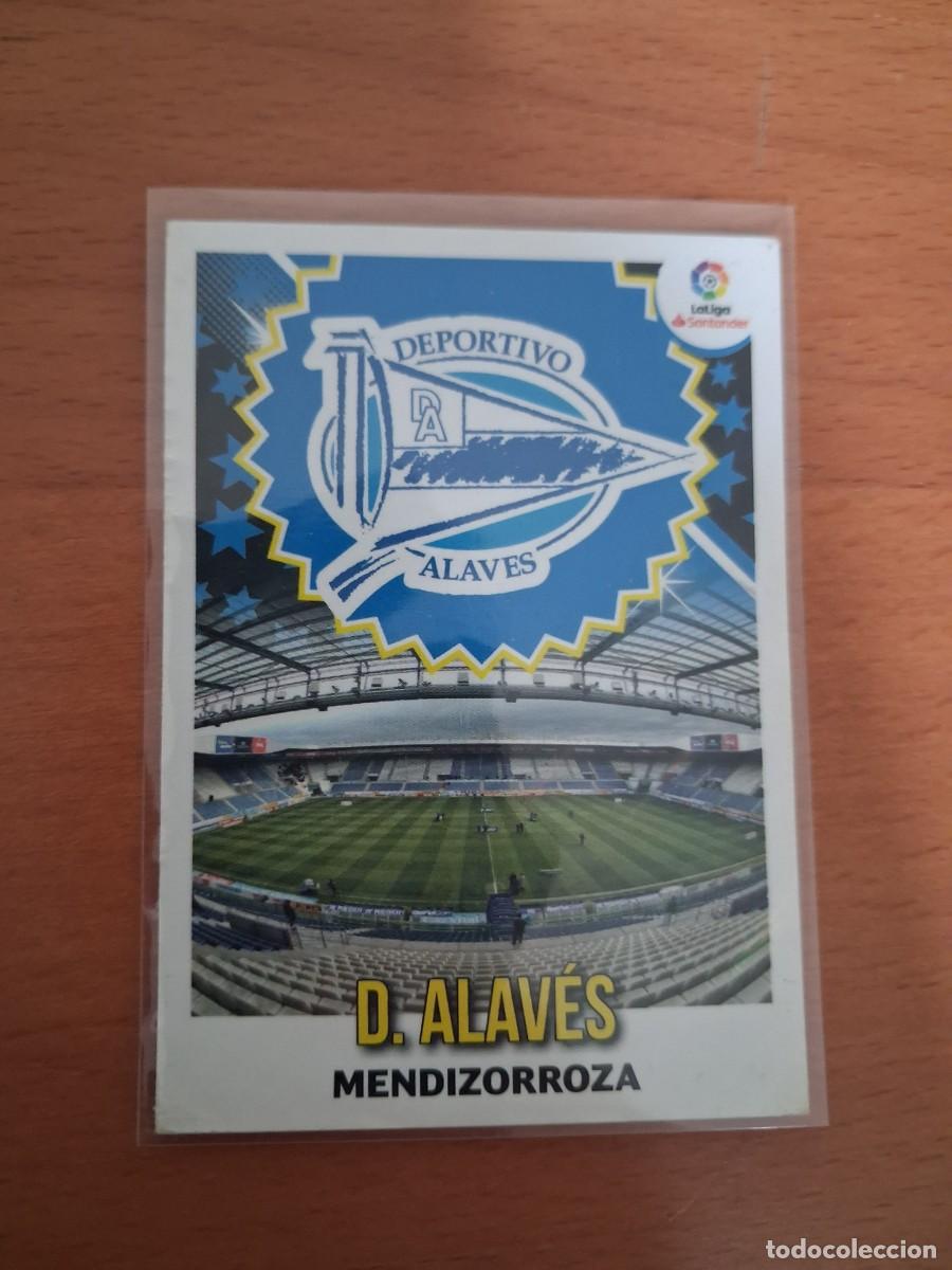 Cromos de F&uacute;tbol: Ediciones Este Liga 2018 2019 18 19 Escudo 1 Deportivo Alaves