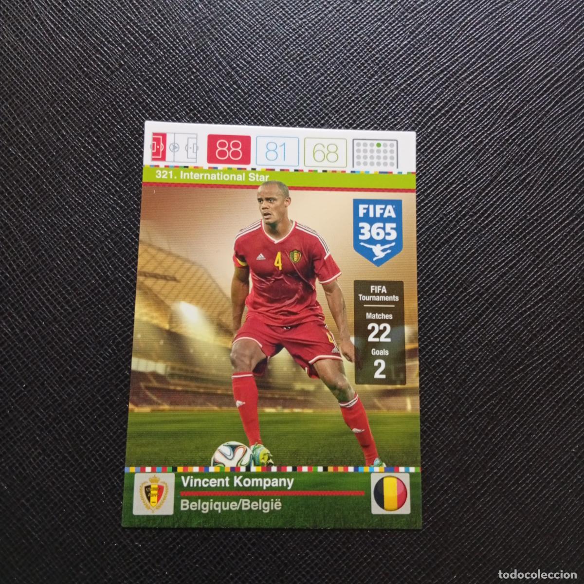 Cromos de F&uacute;tbol: 321 KOMPANY BELGICA ADRENALYN 2015 2016 FIFA 365 CROMO FUTBOL 15 16 - A96 PG55