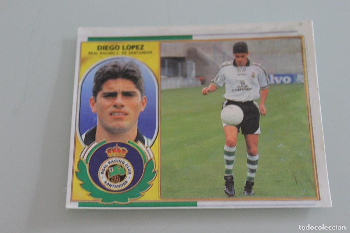 Cromos de F&uacute;tbol: ESTE 96 97 DIEGO L&Oacute;PEZ FICHAJE N&ordm; 34 RECUPERADO &Aacute;LBUM